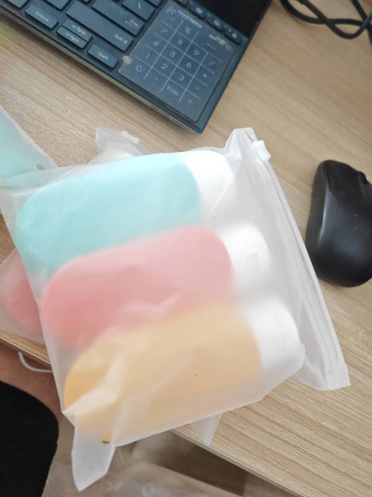 Set 3 Silicon Chiết Mỹ Phẩm