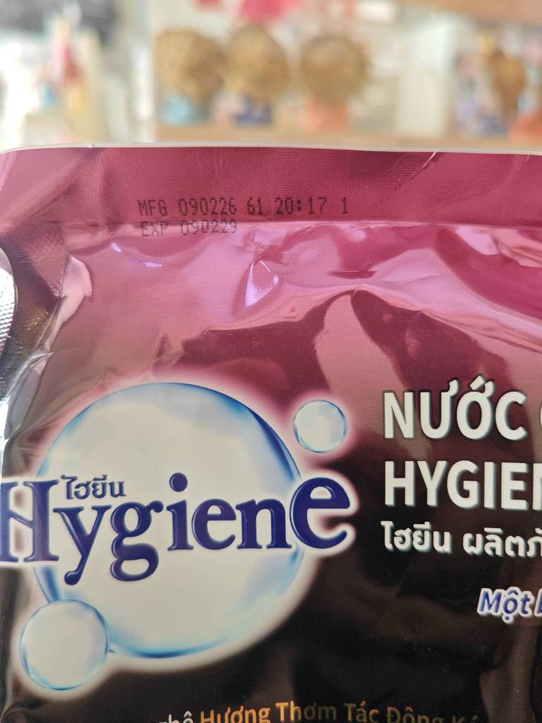 3L Nước Giặt Hygiene Đen Hương Hoa Mẫu Đơn