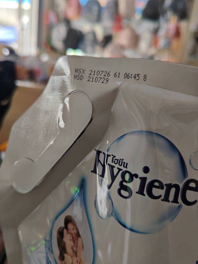 3L Nước Giặt Hygiene Trắng Dịu Êm