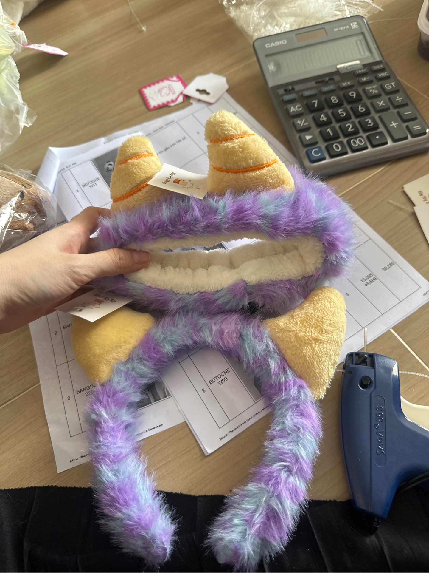 Băng Đô Lông Monster Sully