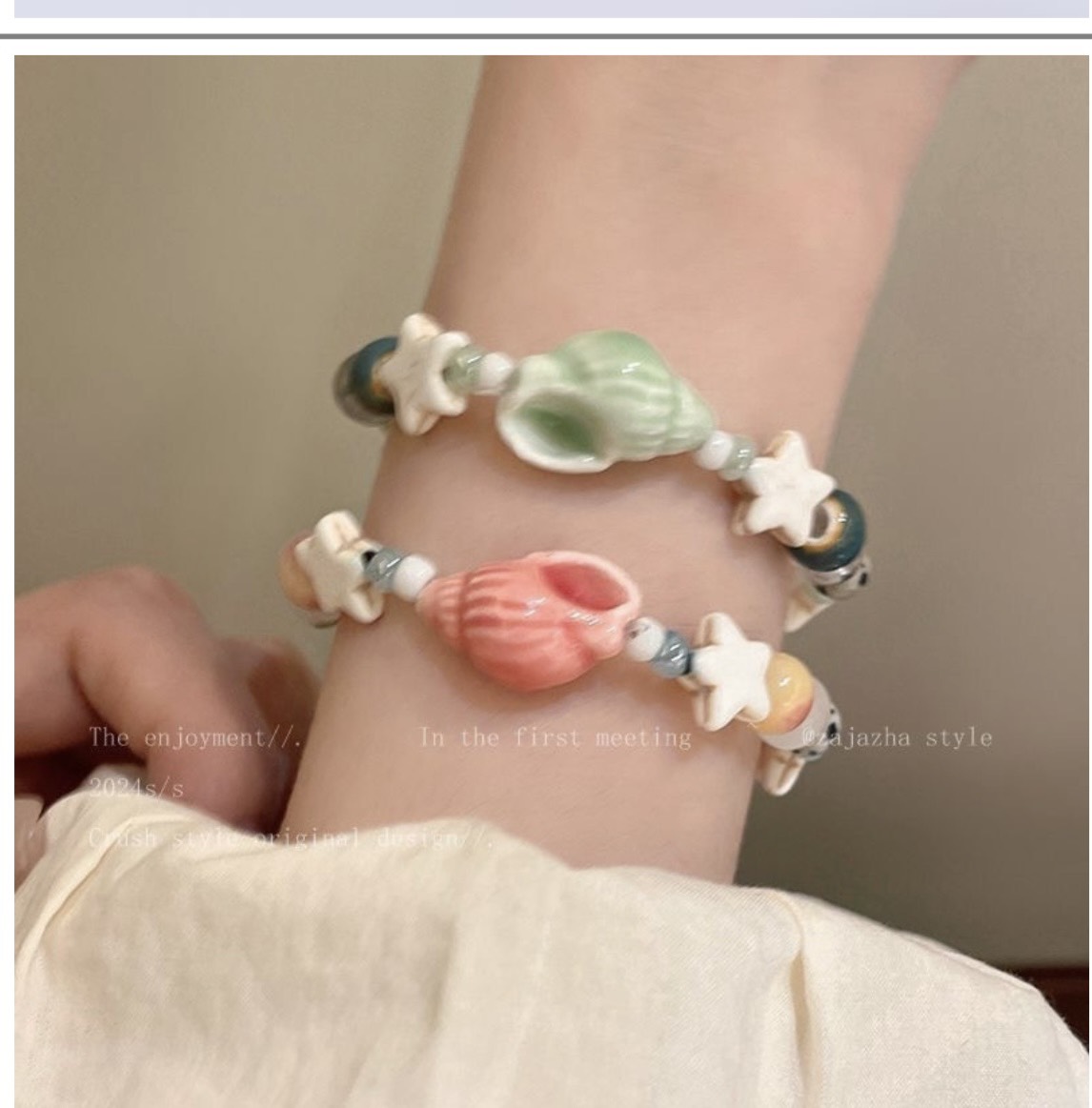 Vòng Tay Ngọc Vỏ Ốc