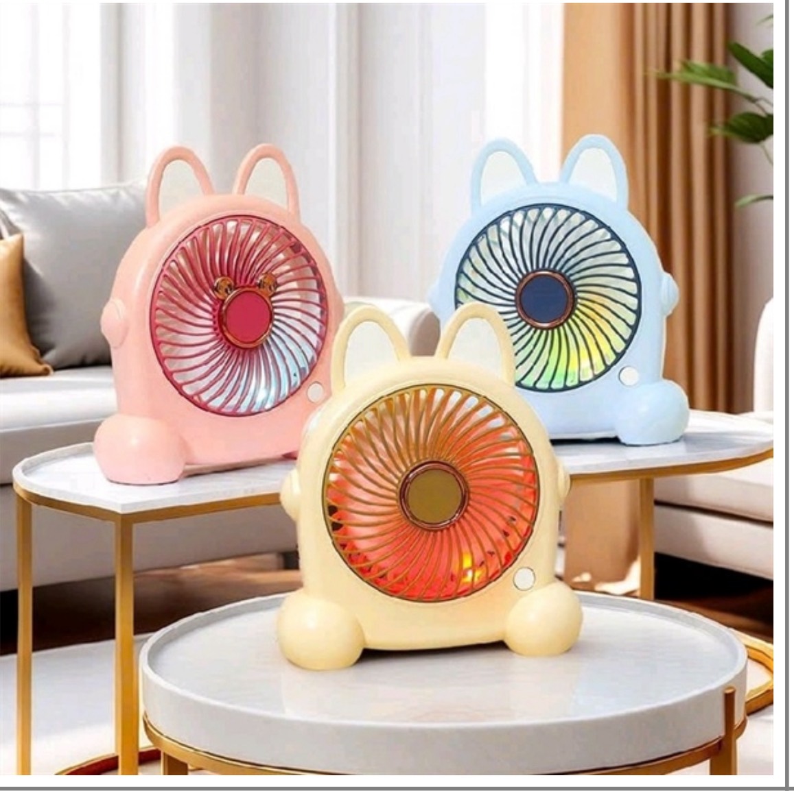 Quạt Để Bàn Tai Mèo