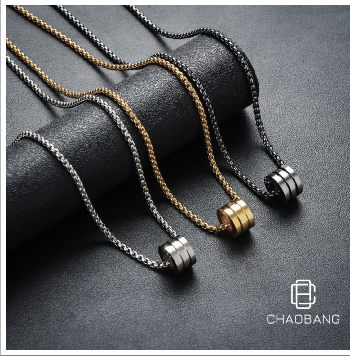 Dây Chuyền Nam Treo Nhẫn