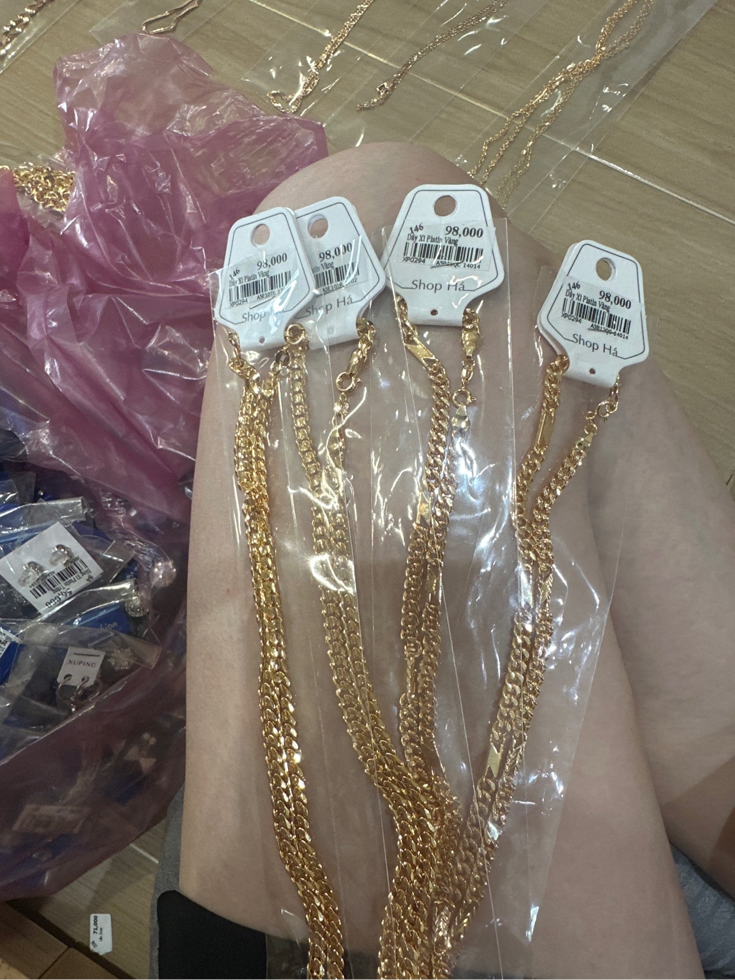 Dây Xi Platin Vàng