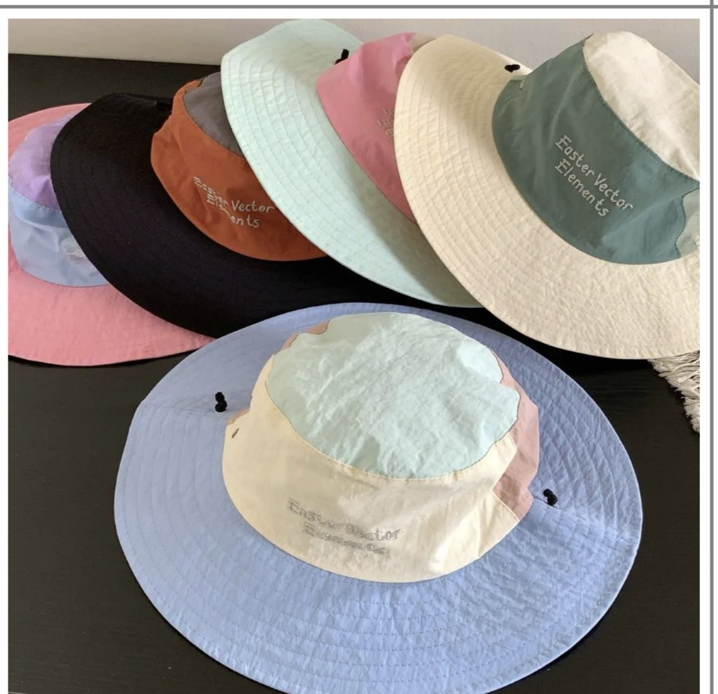 Mũ Bành Có Dây Easter Vactor Elements