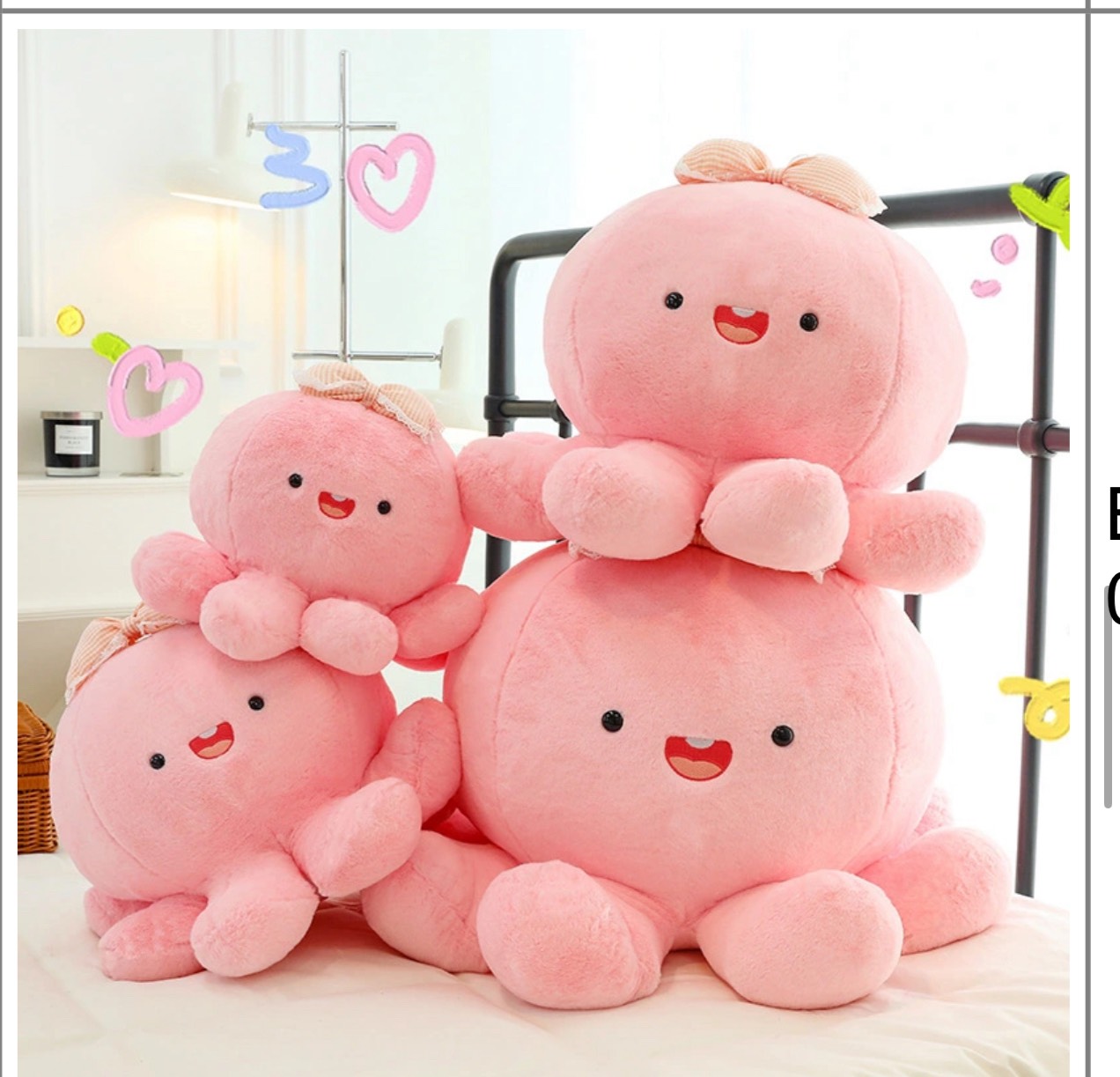 Bạch Tuột Hồng 20cm