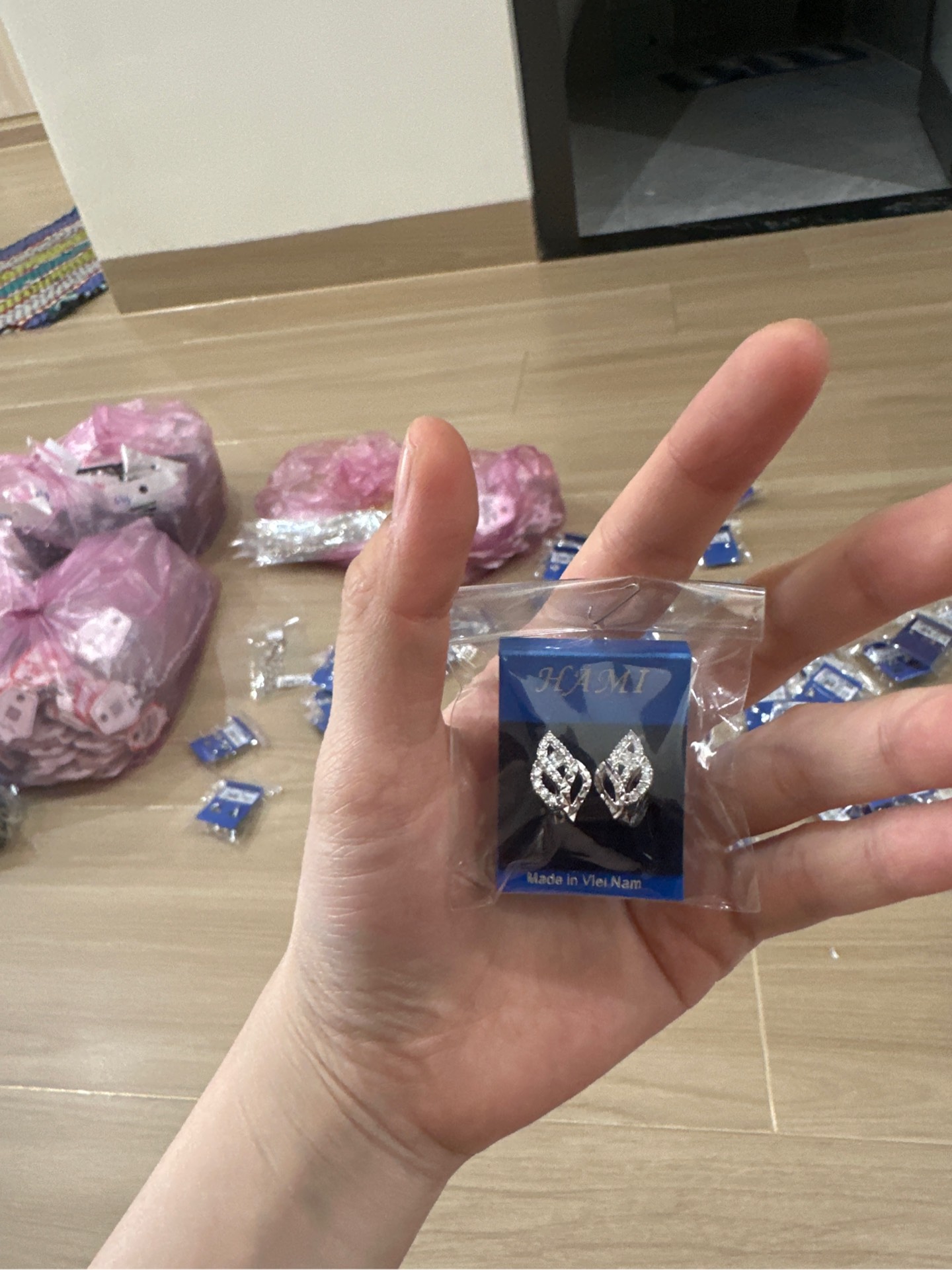 Bông Xi Platin Trắng