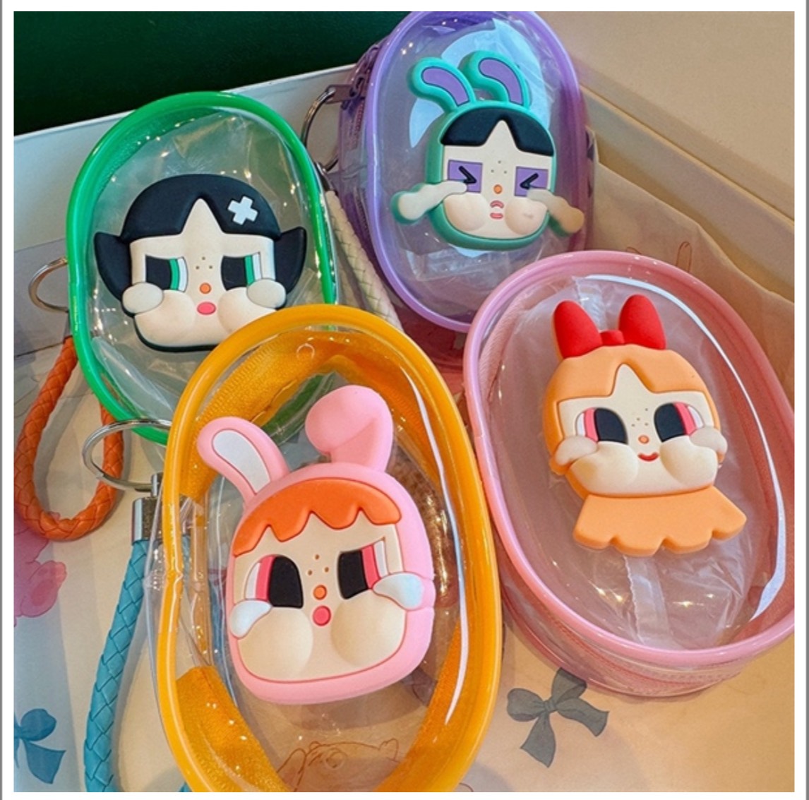 Móc Khoá Túi Nhựa Crybaby