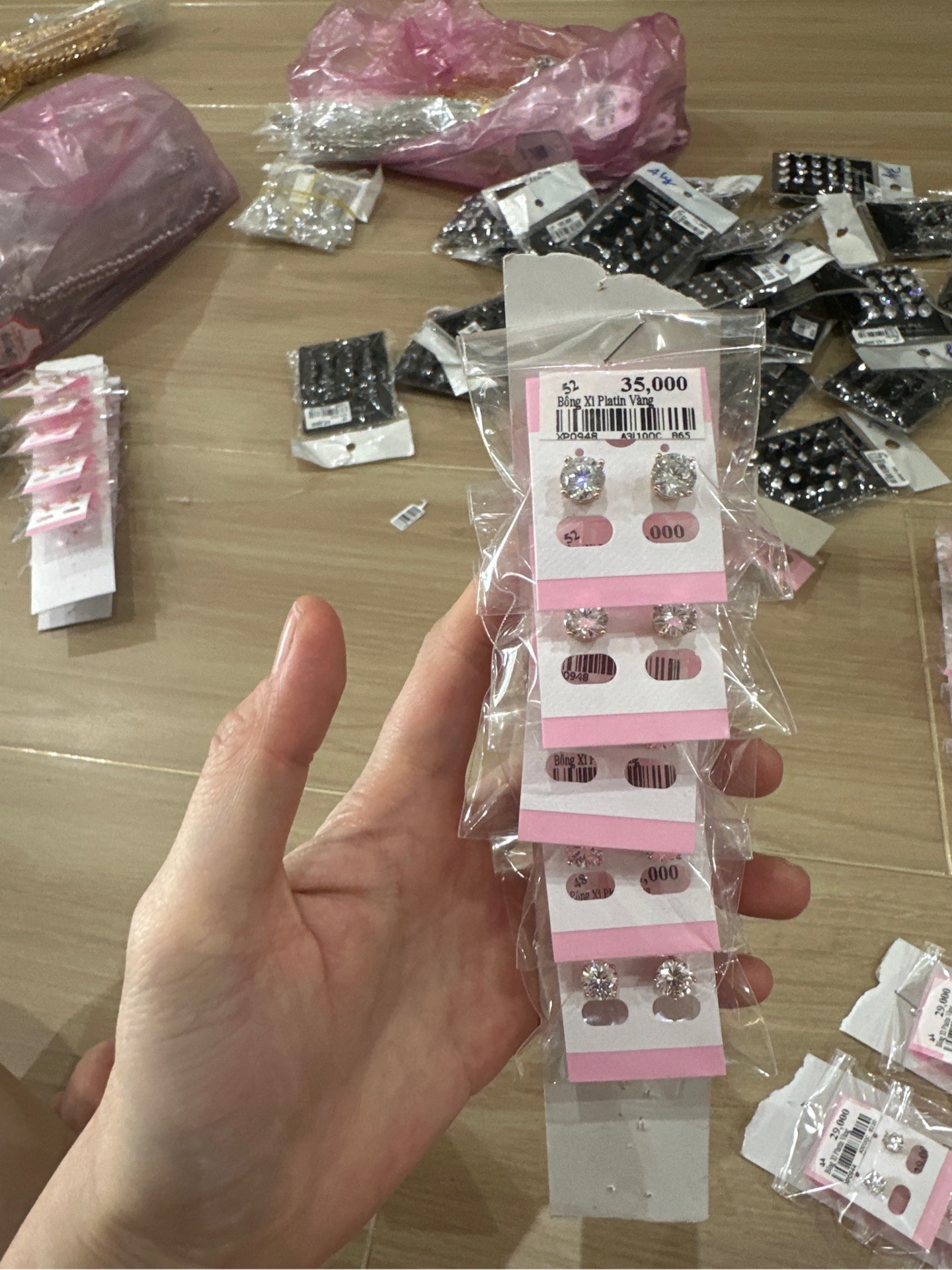 Bông Xi Platin Vàng