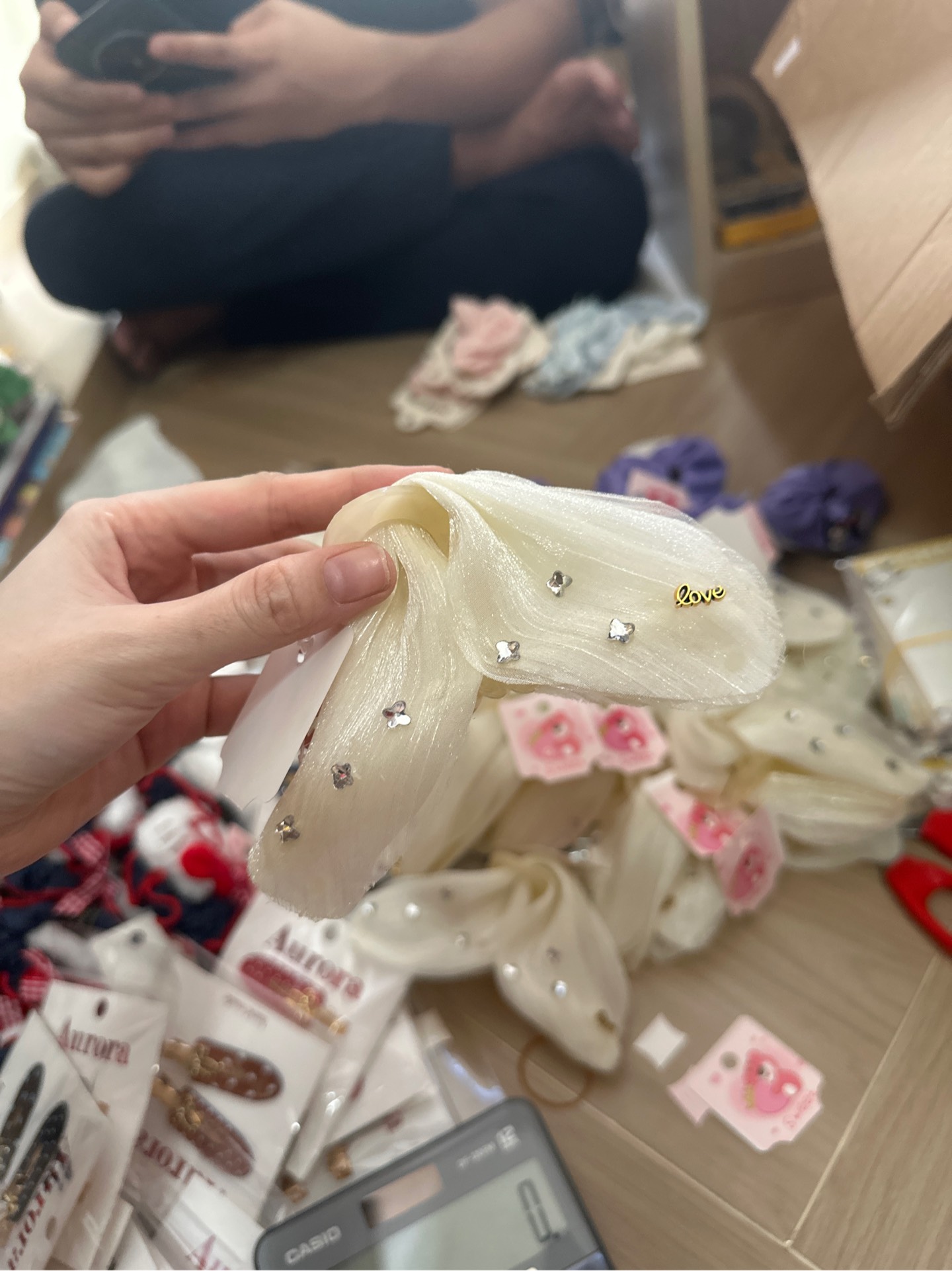 Kẹp Tóc Voan
