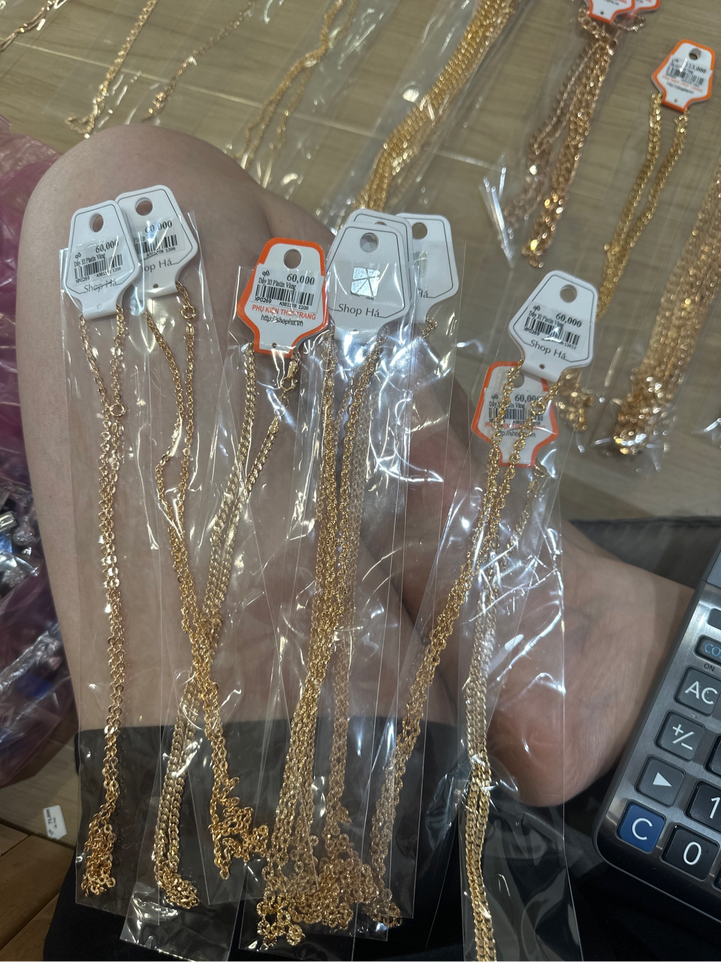 Dây Xi Platin Vàng