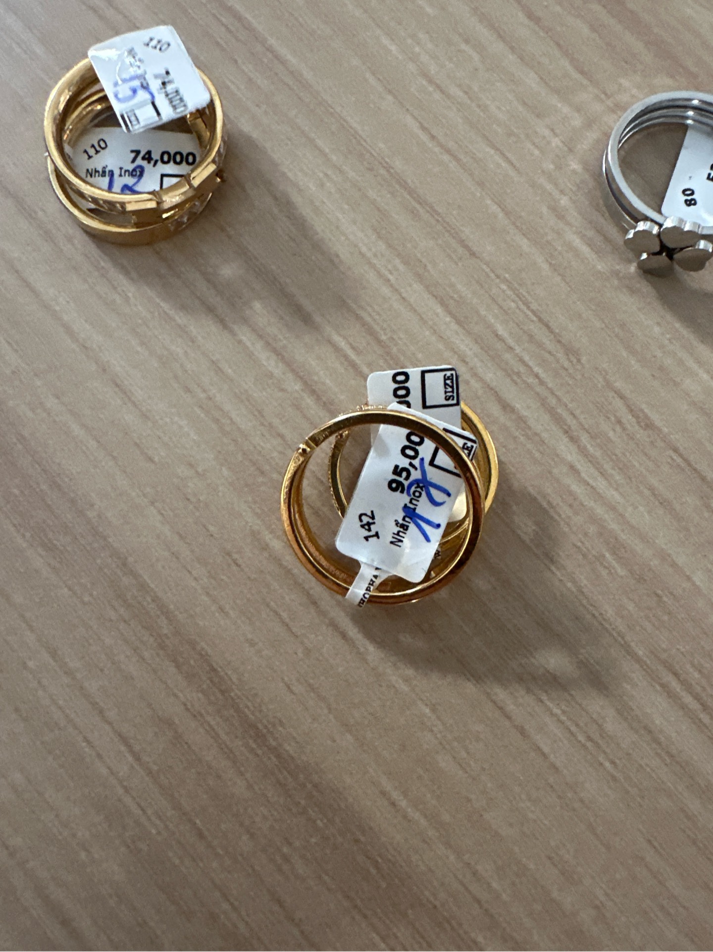 Nhẫn Inox