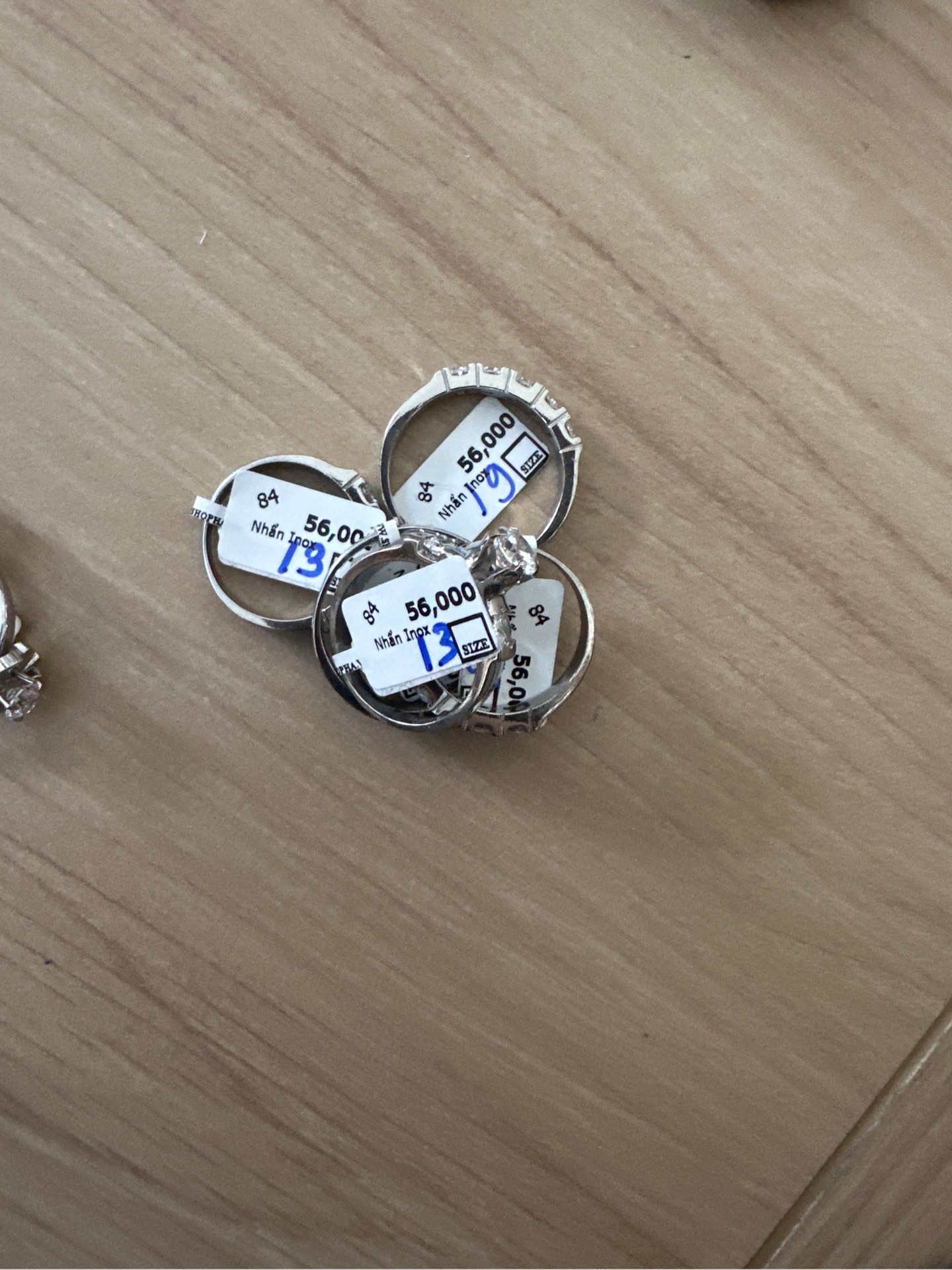 Nhẫn Inox