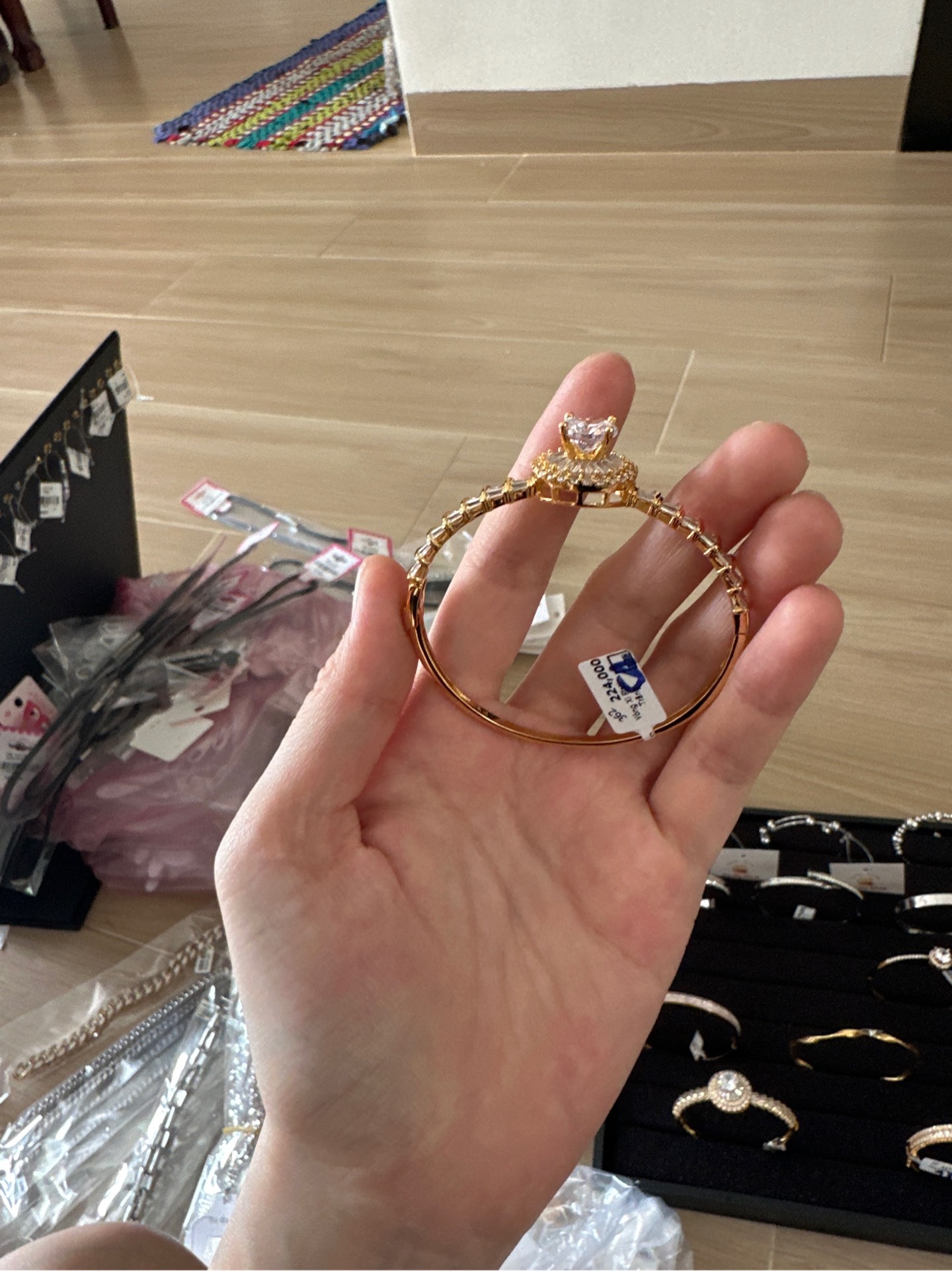 Vòng Xi Platin Vàng