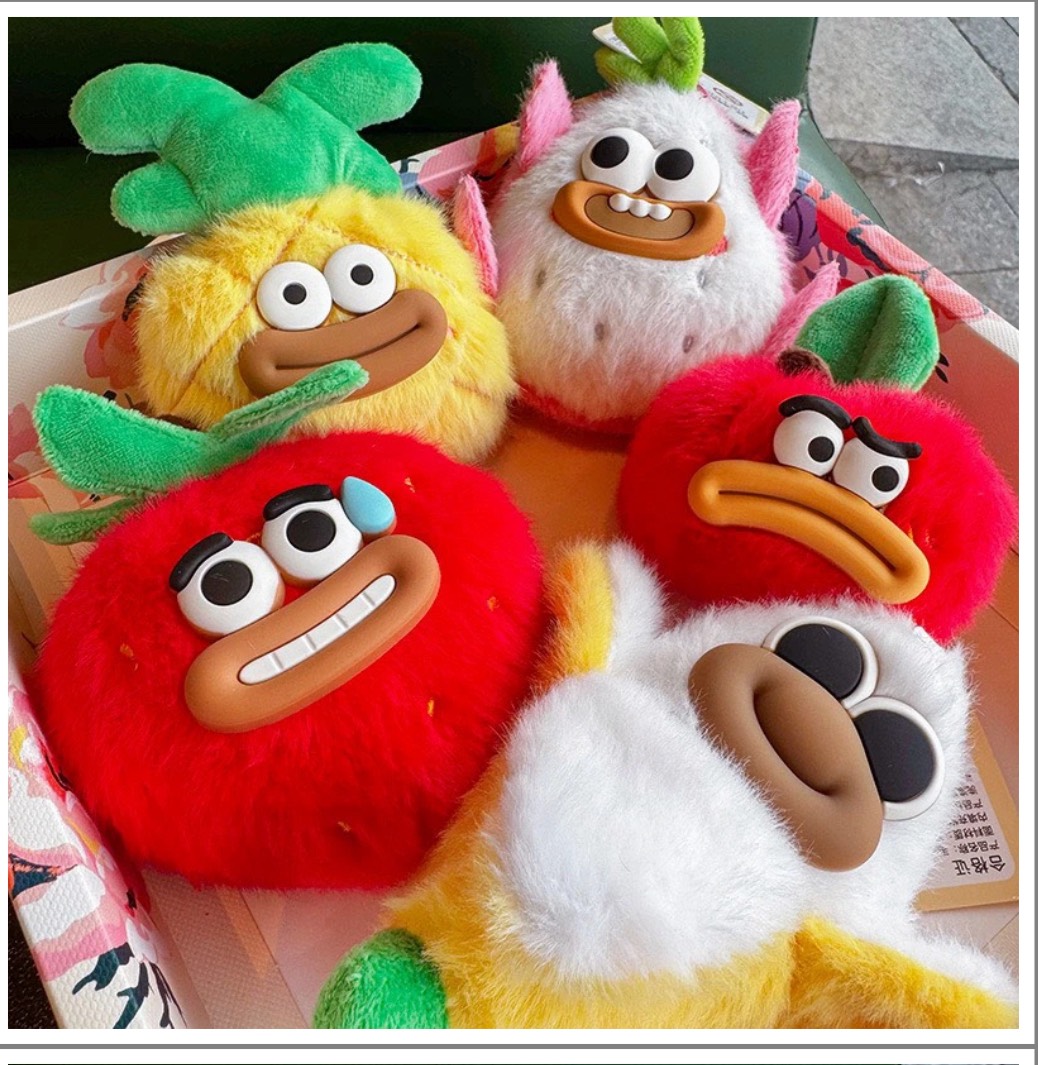 Móc Khoá Trái Cây Biểu Cảm