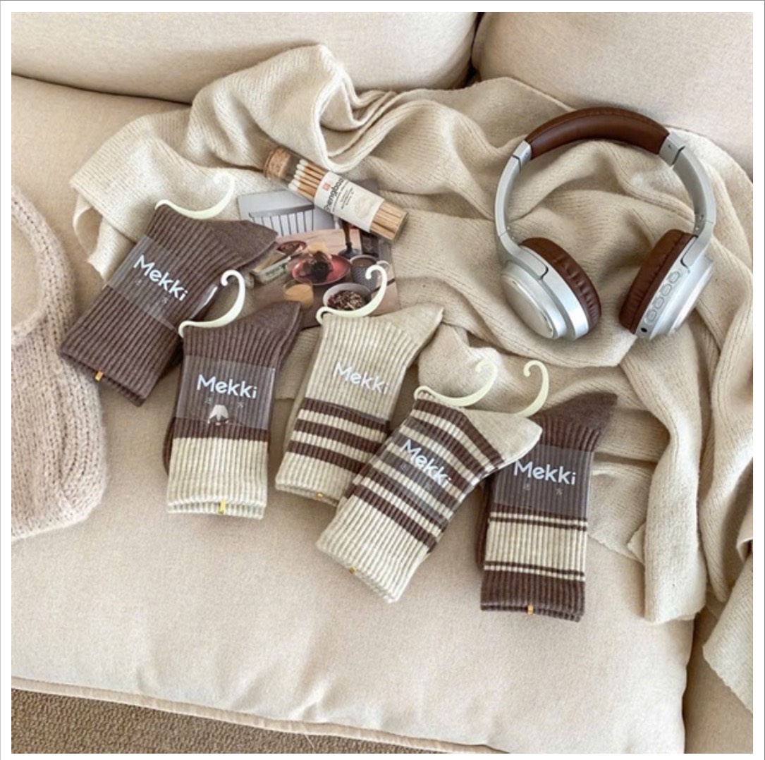 Vớ Cotton Cổ Cao Mekki