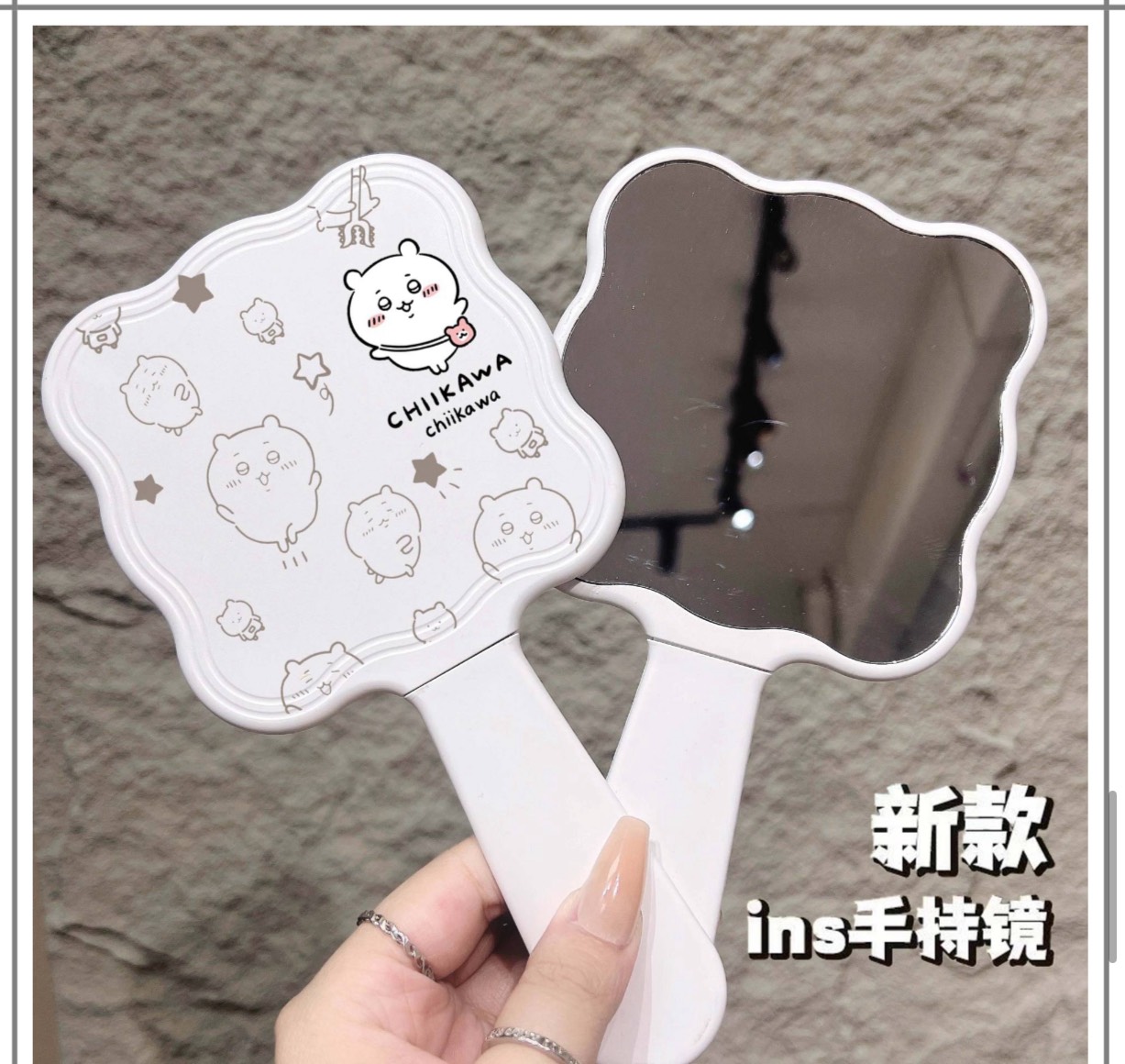 Gương Lược Cầm Tay 2in1