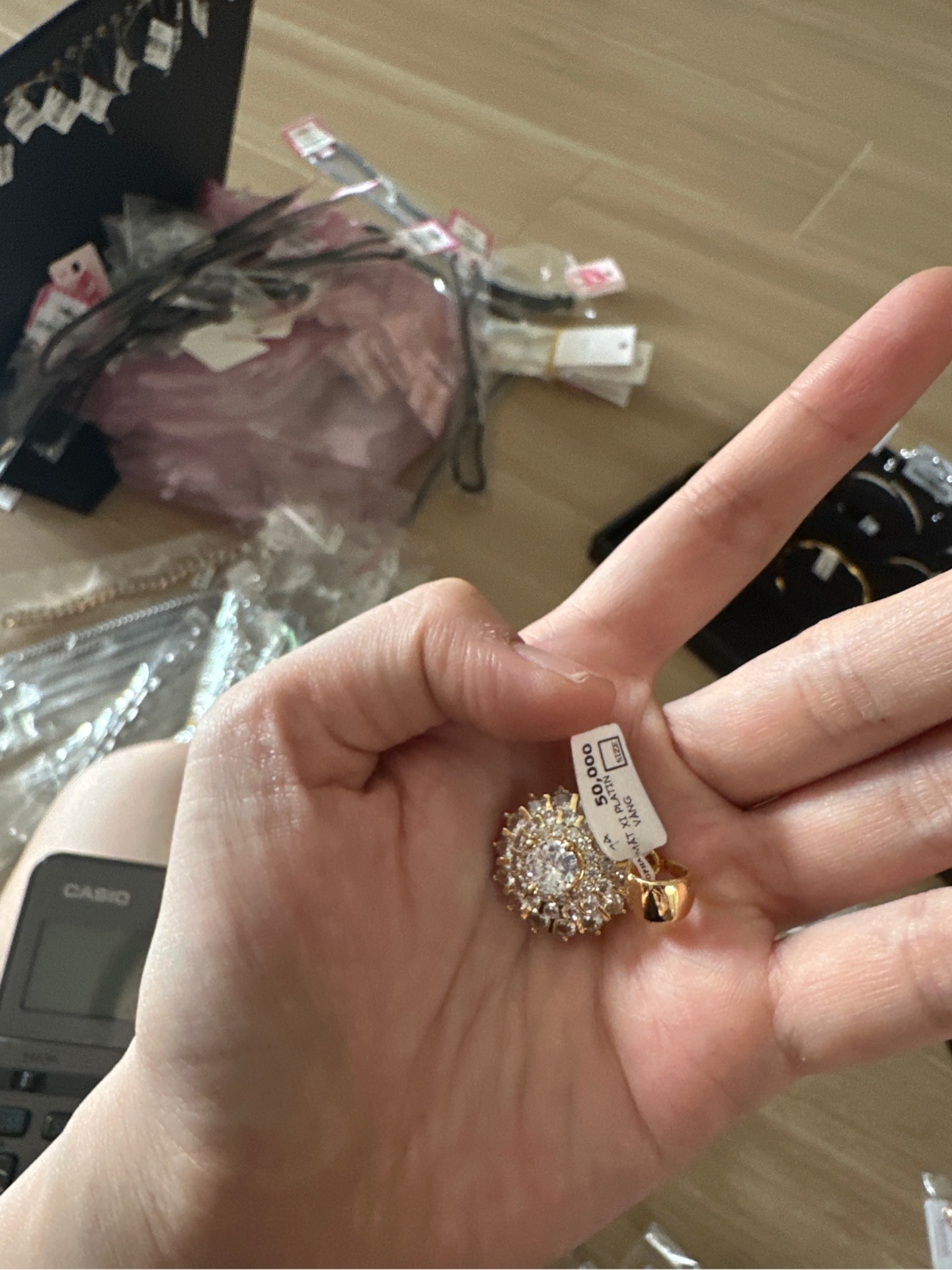 Mặt Xi Platin Vàng