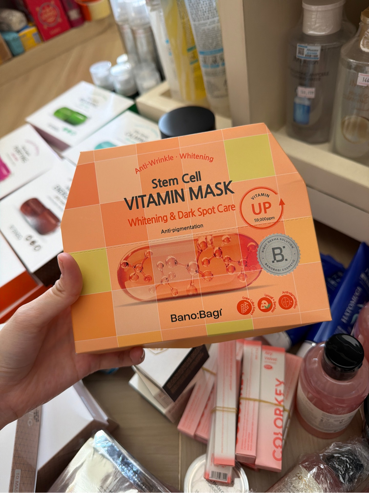 [Dưỡng Trắng Giảm Thâm]  Mask Banobagi Stemcell Cam