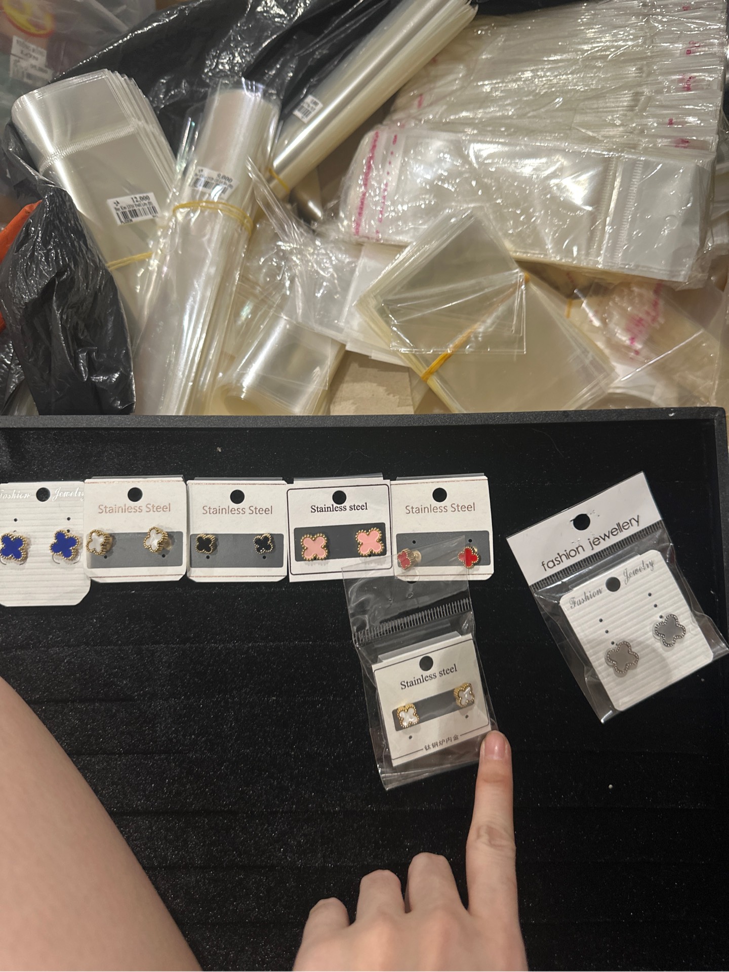 Bông Inox Cỏ 3 Lá