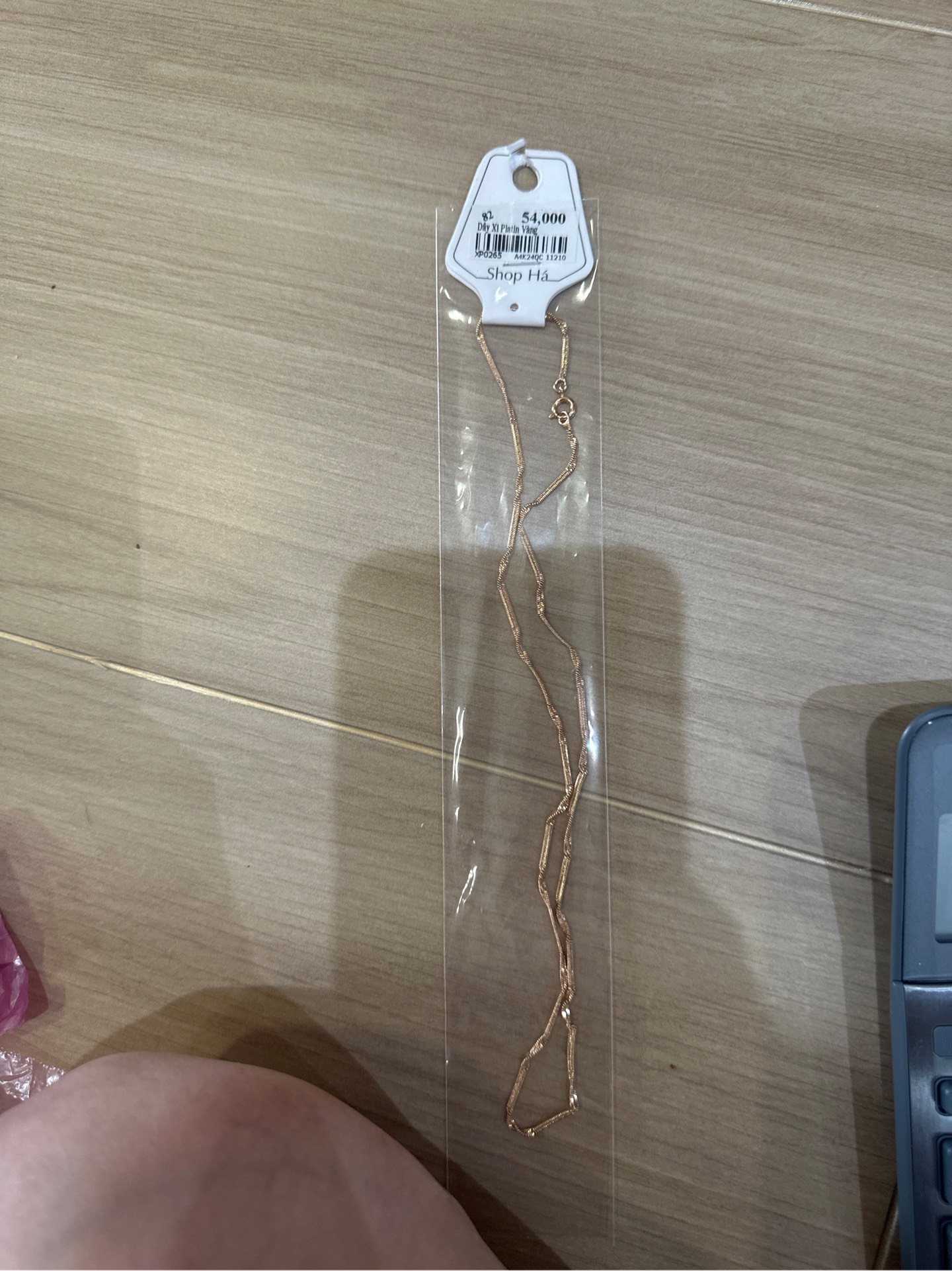 Dây Xi Platin Vàng