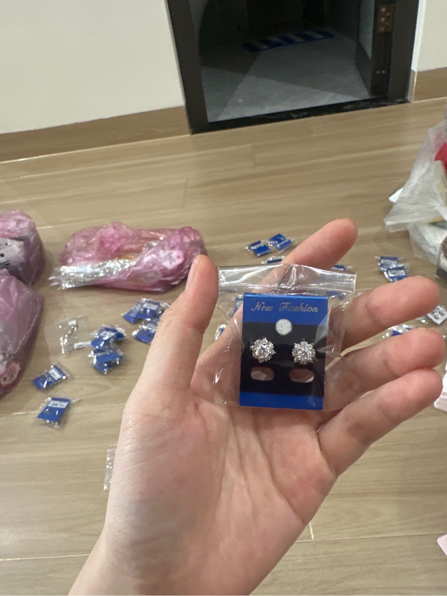 Bông Xi Platin Trắng