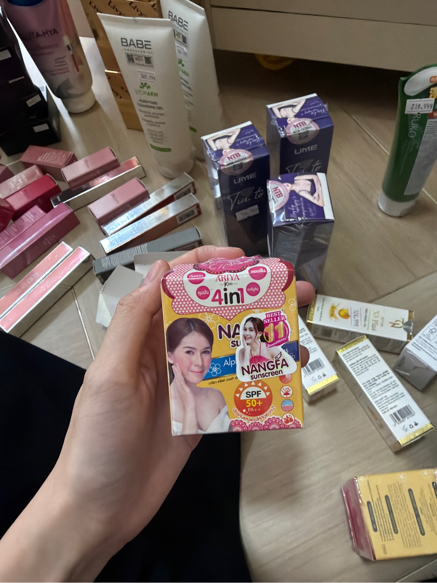 [150ml] Kem Ngày Chống Nắng Nangfa Thái