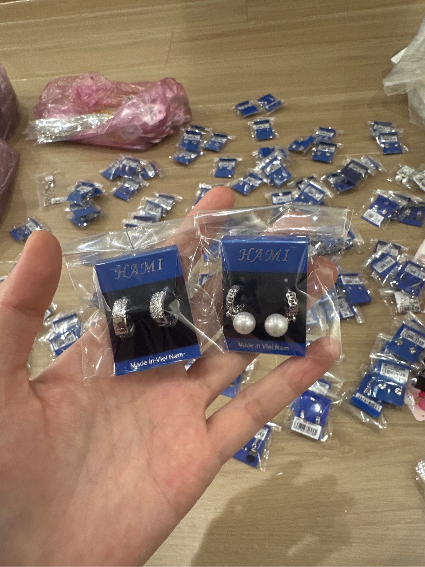 Bông Xi Platin Trắng