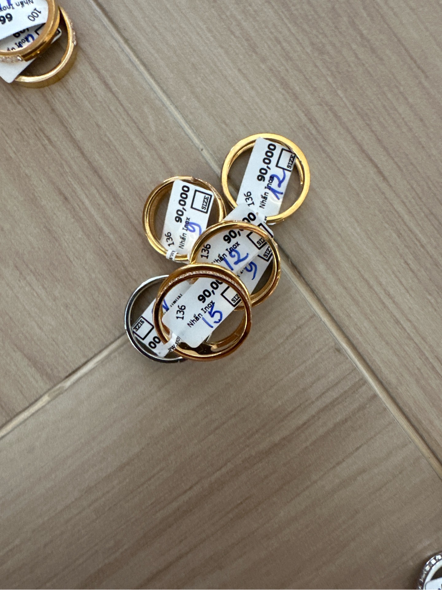 Nhẫn Inox
