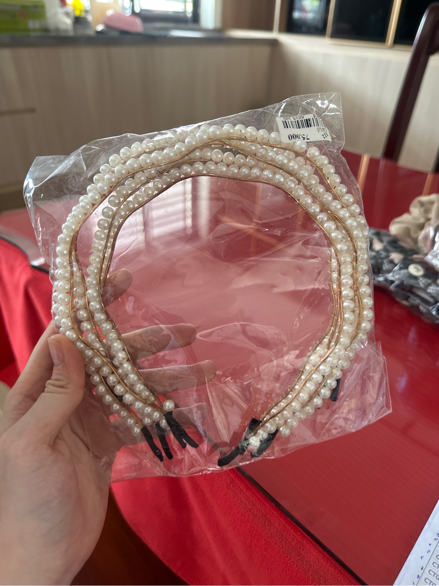 Cài Tóc Ngọc Trai