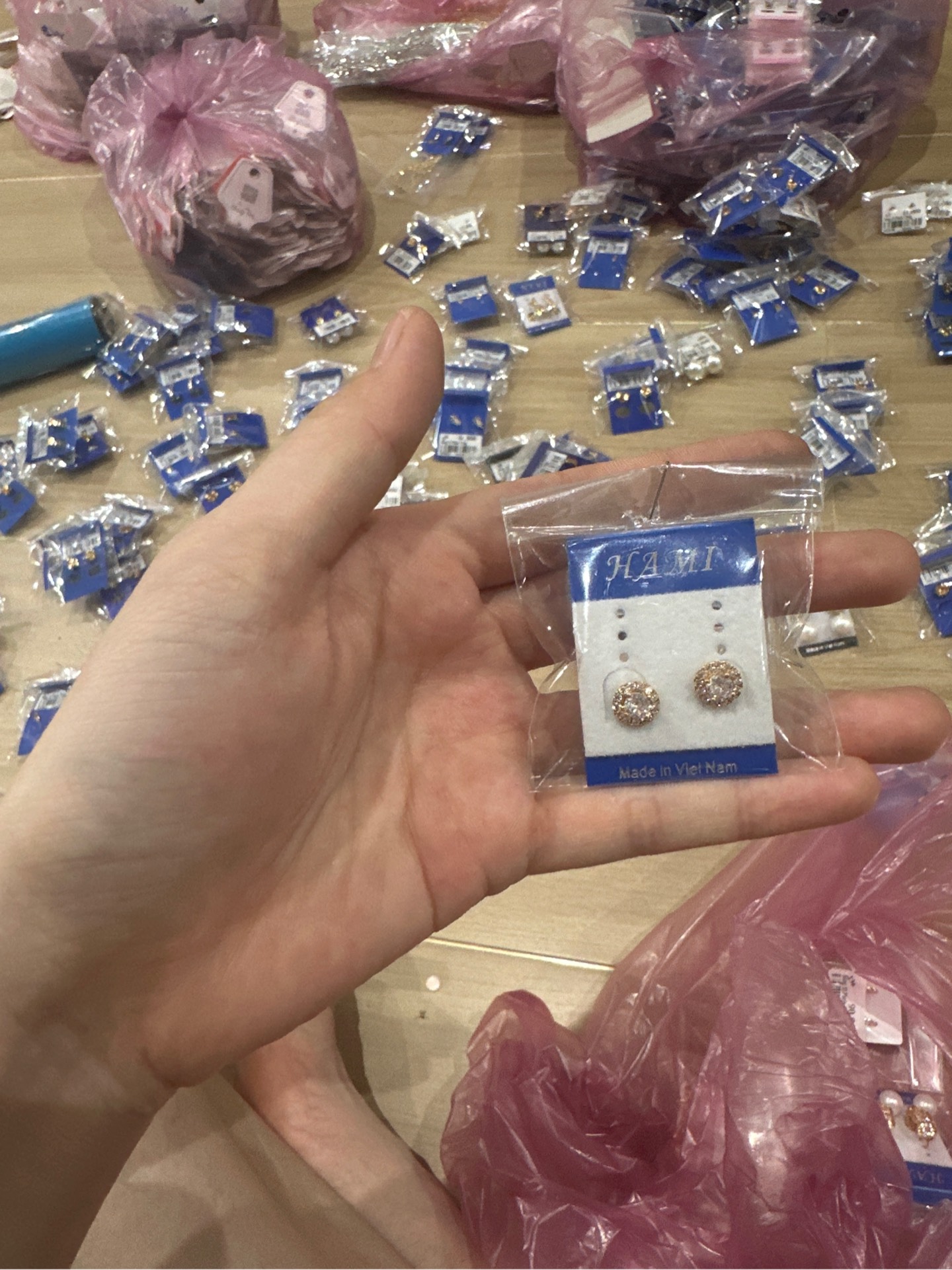 Bông Xi Platin Vàng