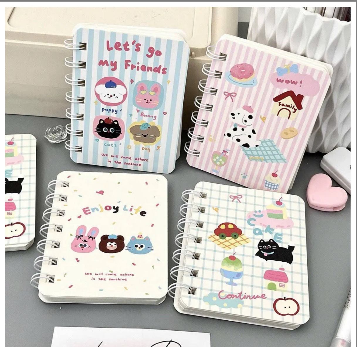 Sổ A7 Chó Mèo Thỏ