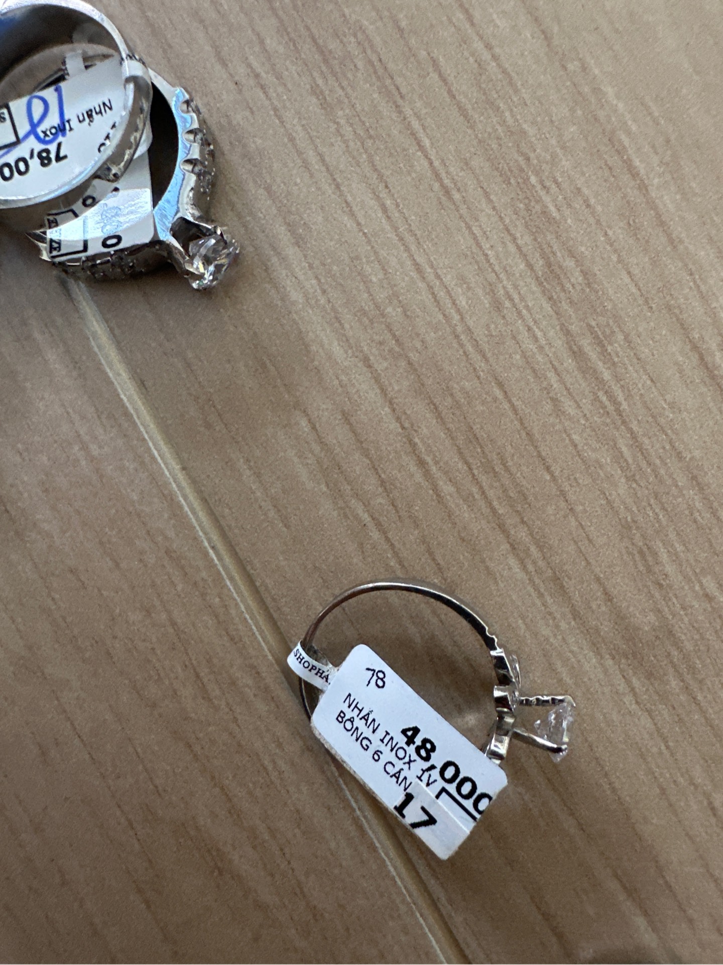 Nhẫn Inox