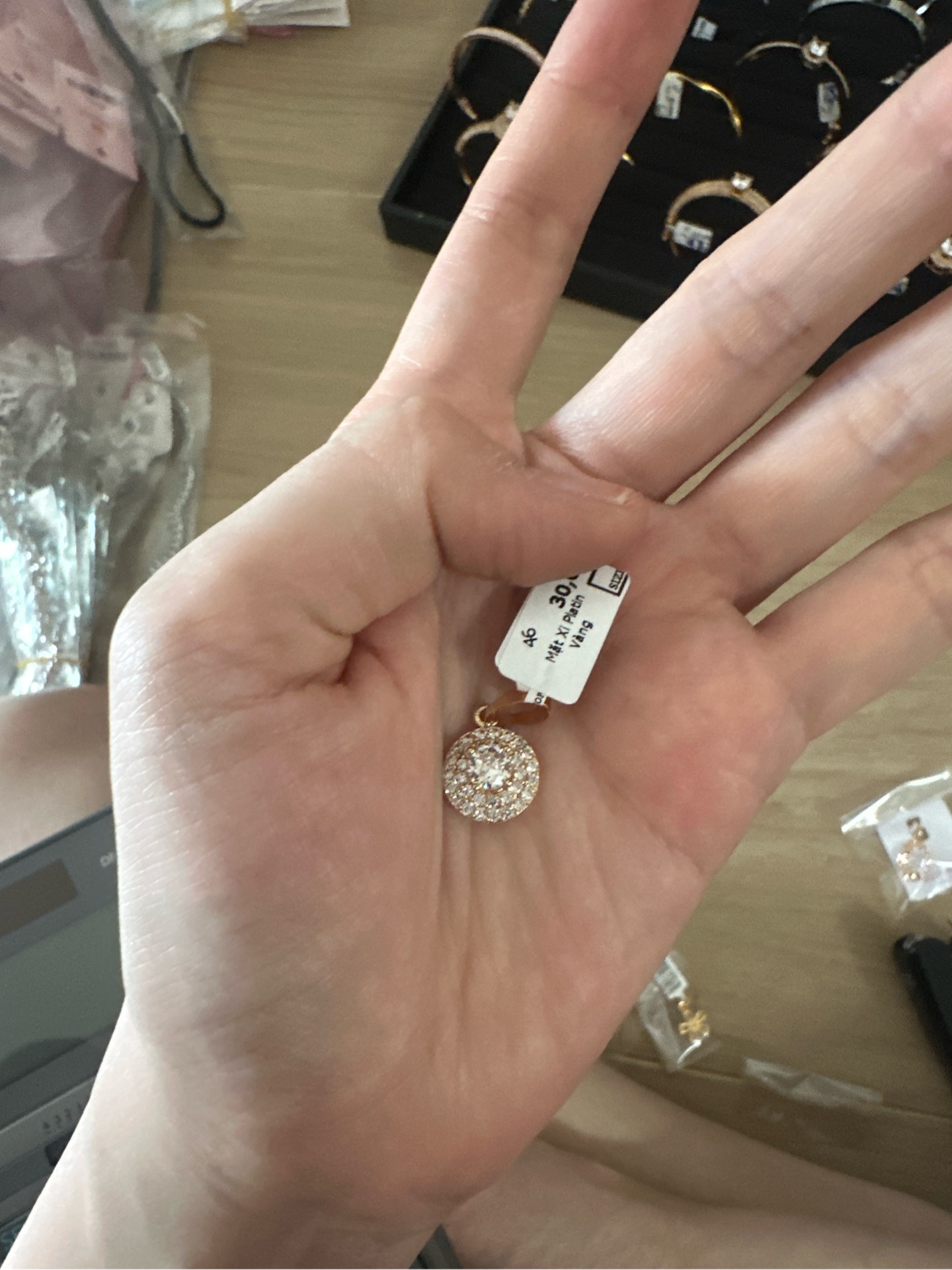 Mặt Xi Platin Vàng