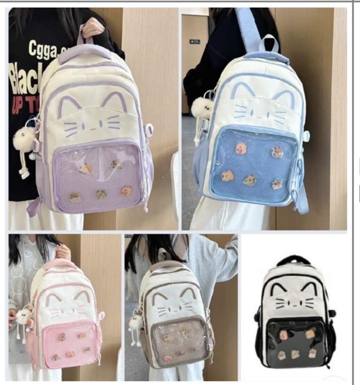 Balo Mèo Xinh Size Lớn