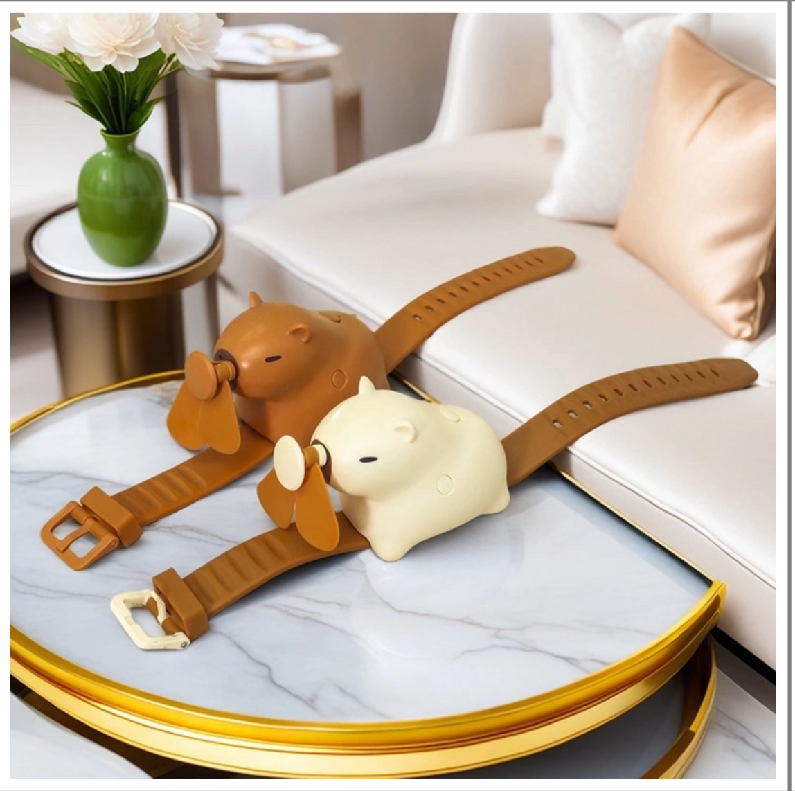 Quạt Đèn Đeo Tay Capy