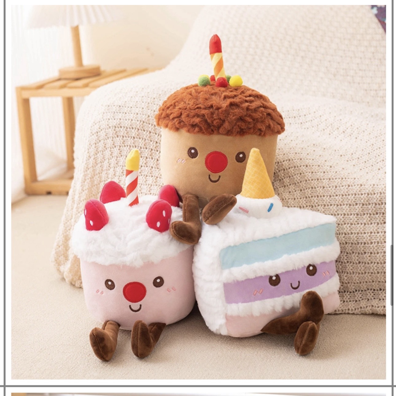 Gấu Bánh Sinh Nhật 23cm