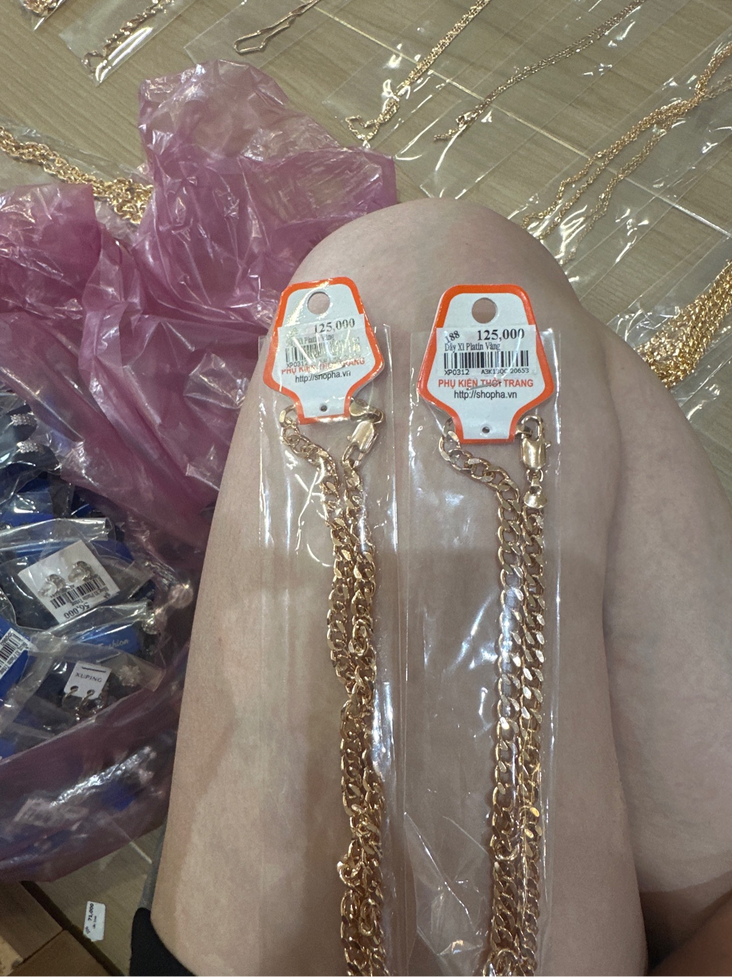 Dây Xi Platin Vàng