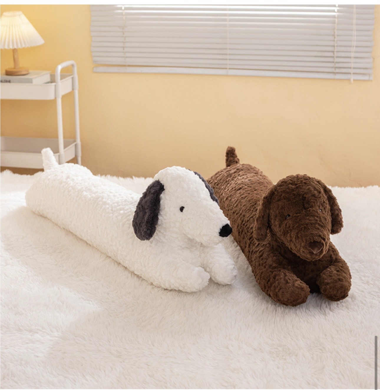 Gối Ôm Chó Nâu 90cm