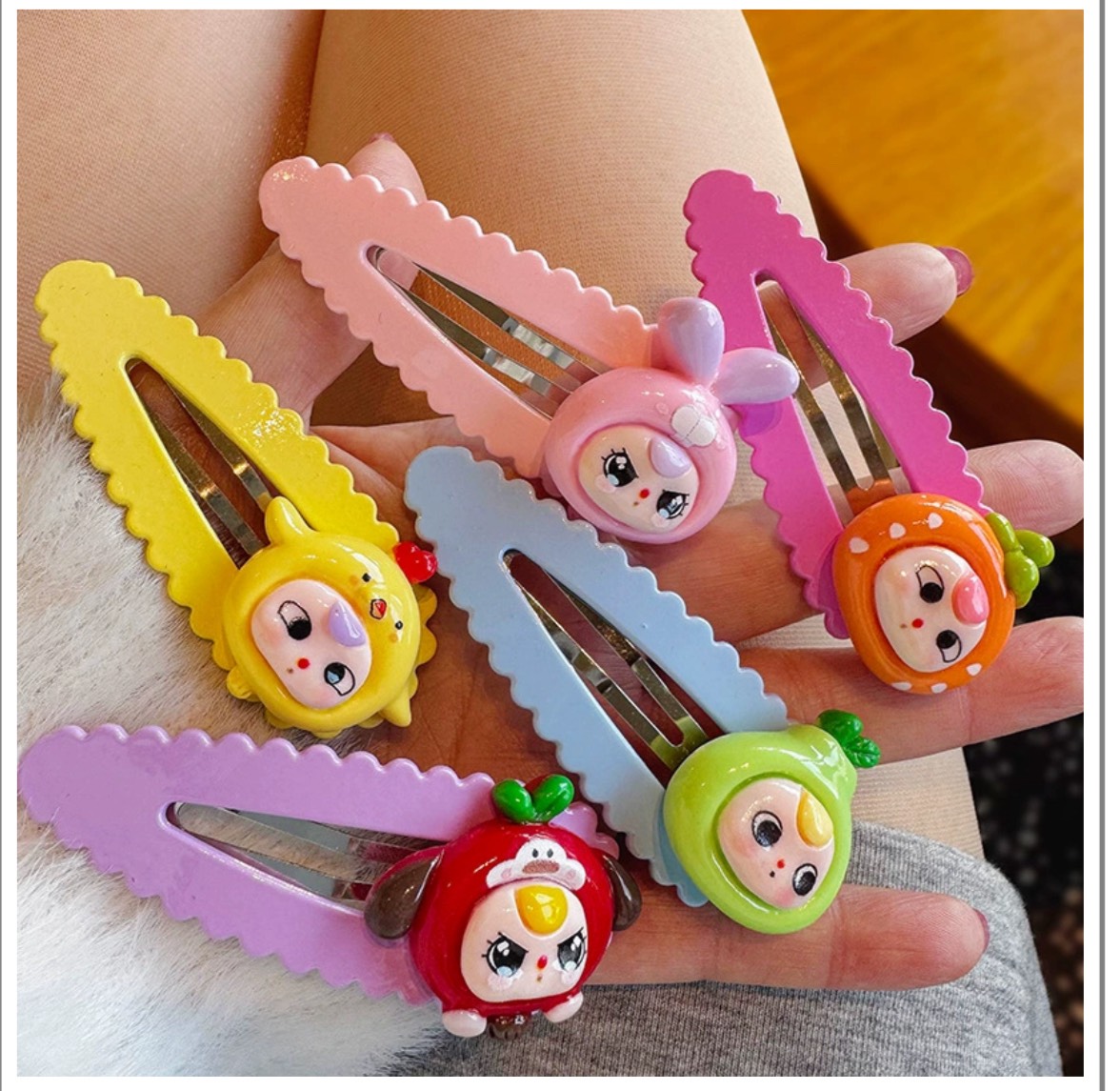 Kẹp Mái Baby Three Trái Cây