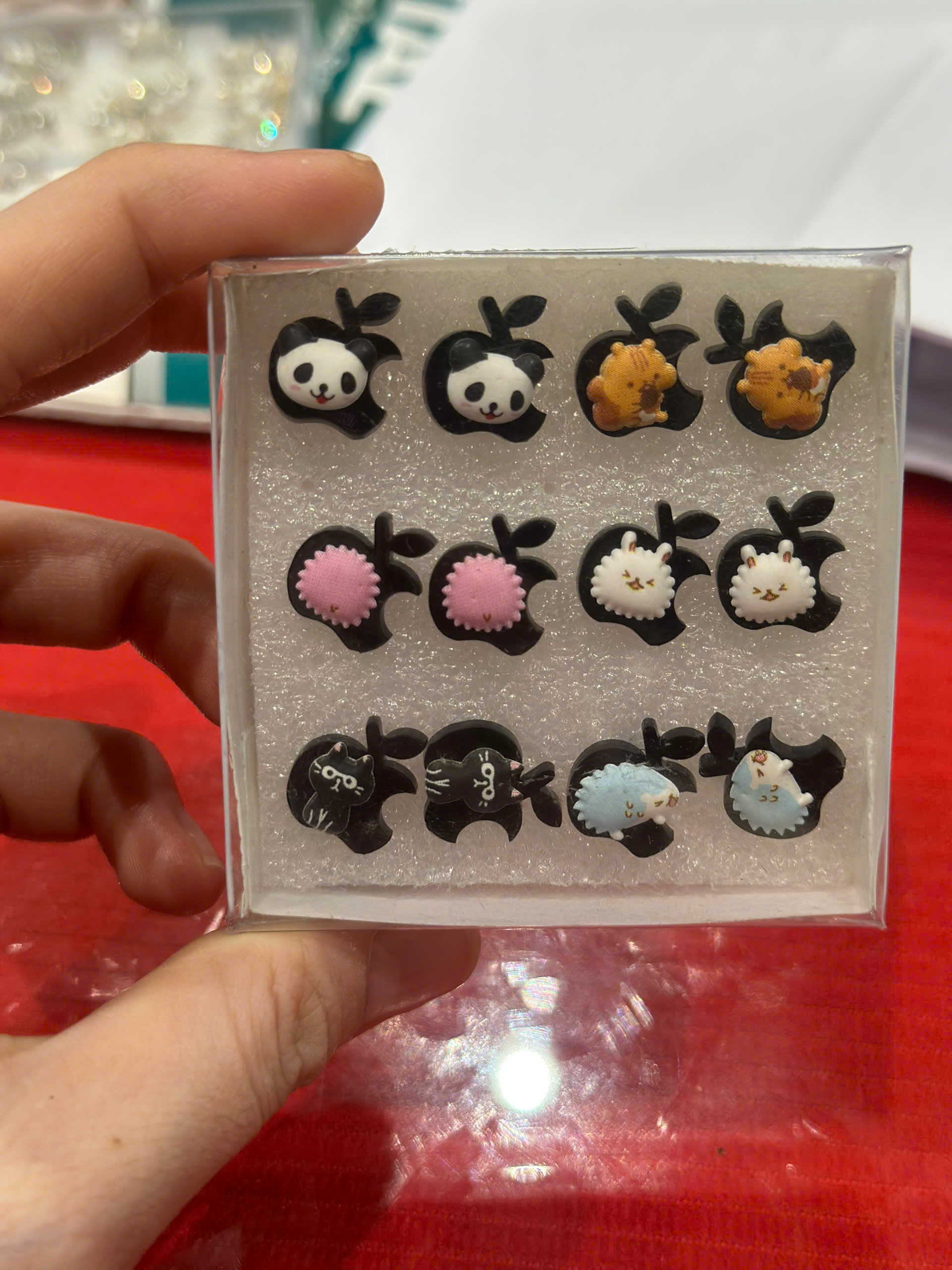 KLT 6k [1 Đôi] Bông Tai Trái Táo