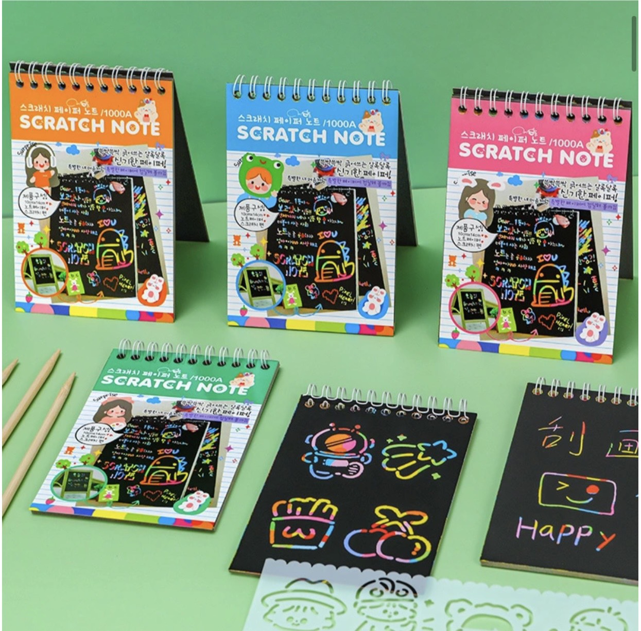 Sổ Craft Note Màu