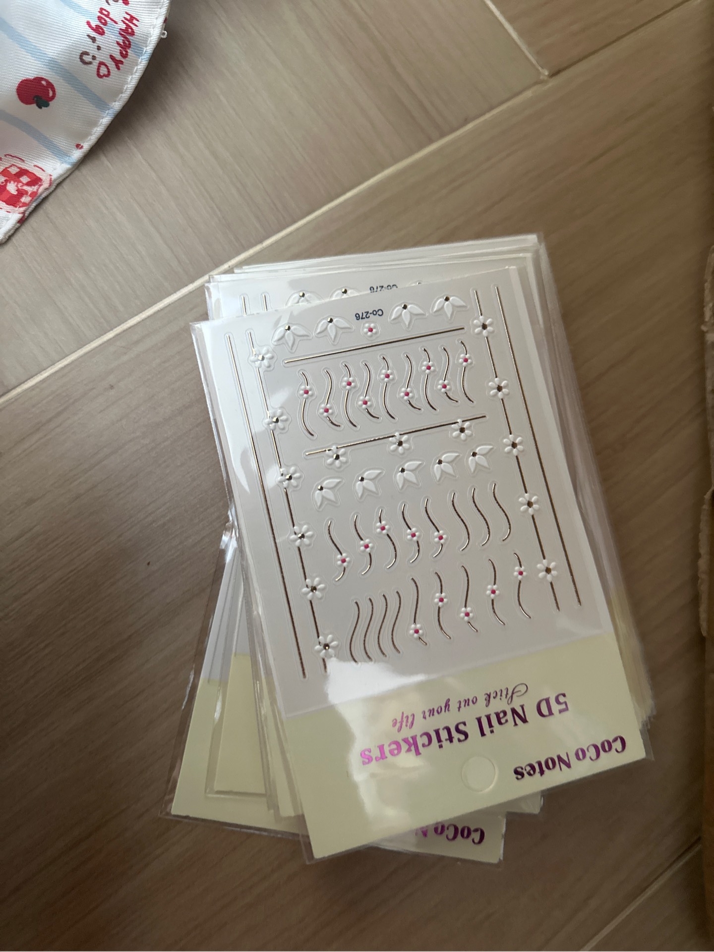 [Loại 1] Sticker Dán Nail 5D