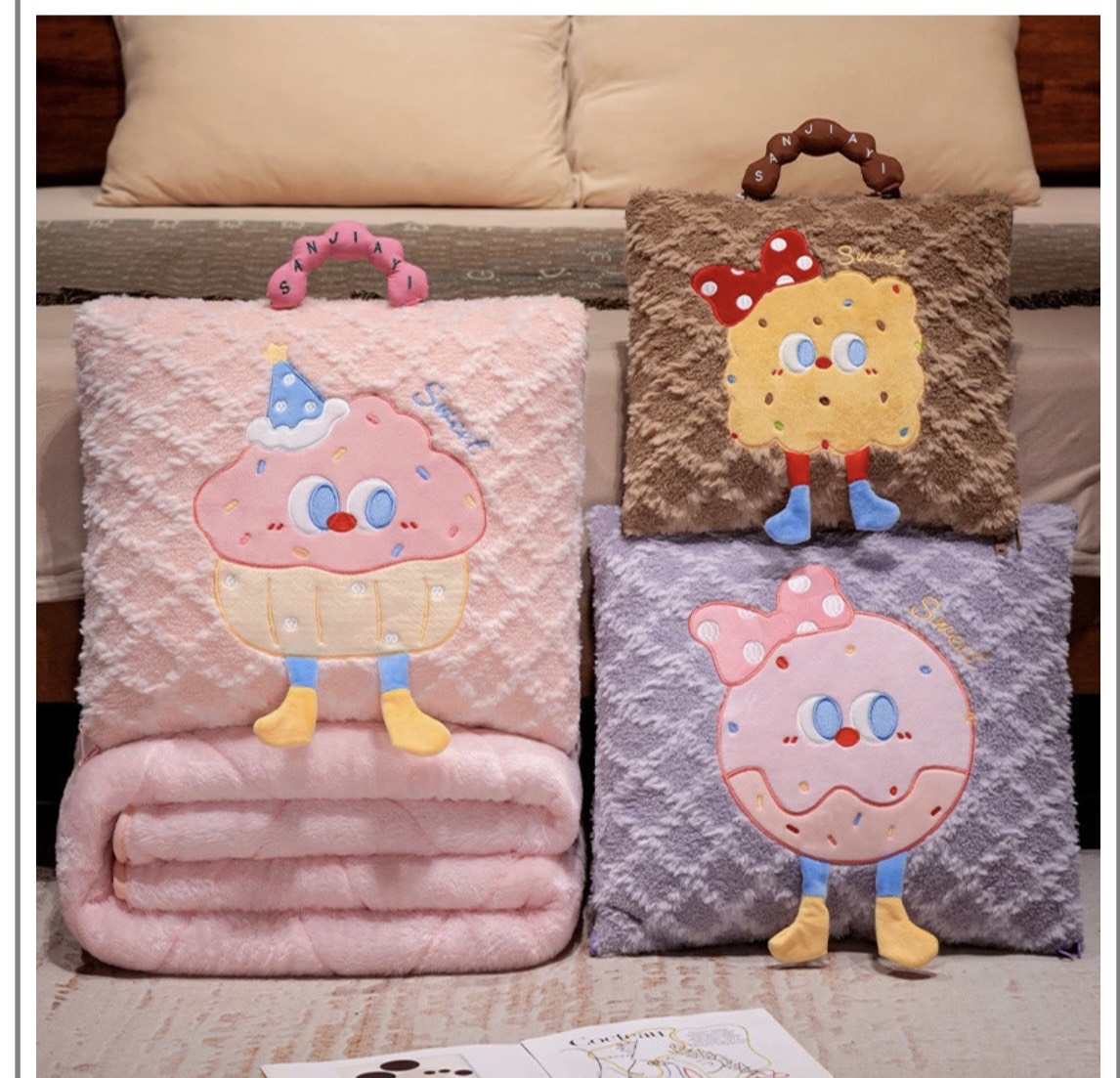 Bộ Gối Mền Hình Bánh