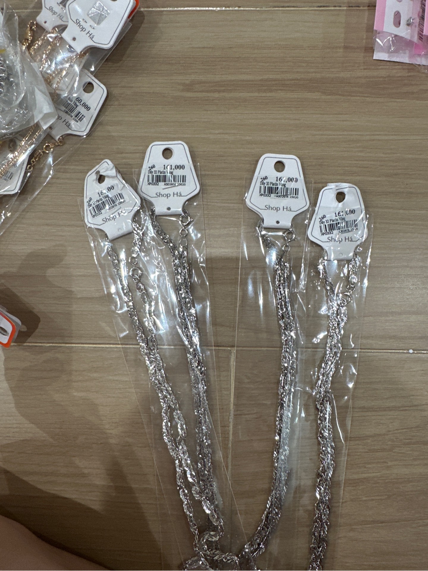 Dây Xi Platin Trắng