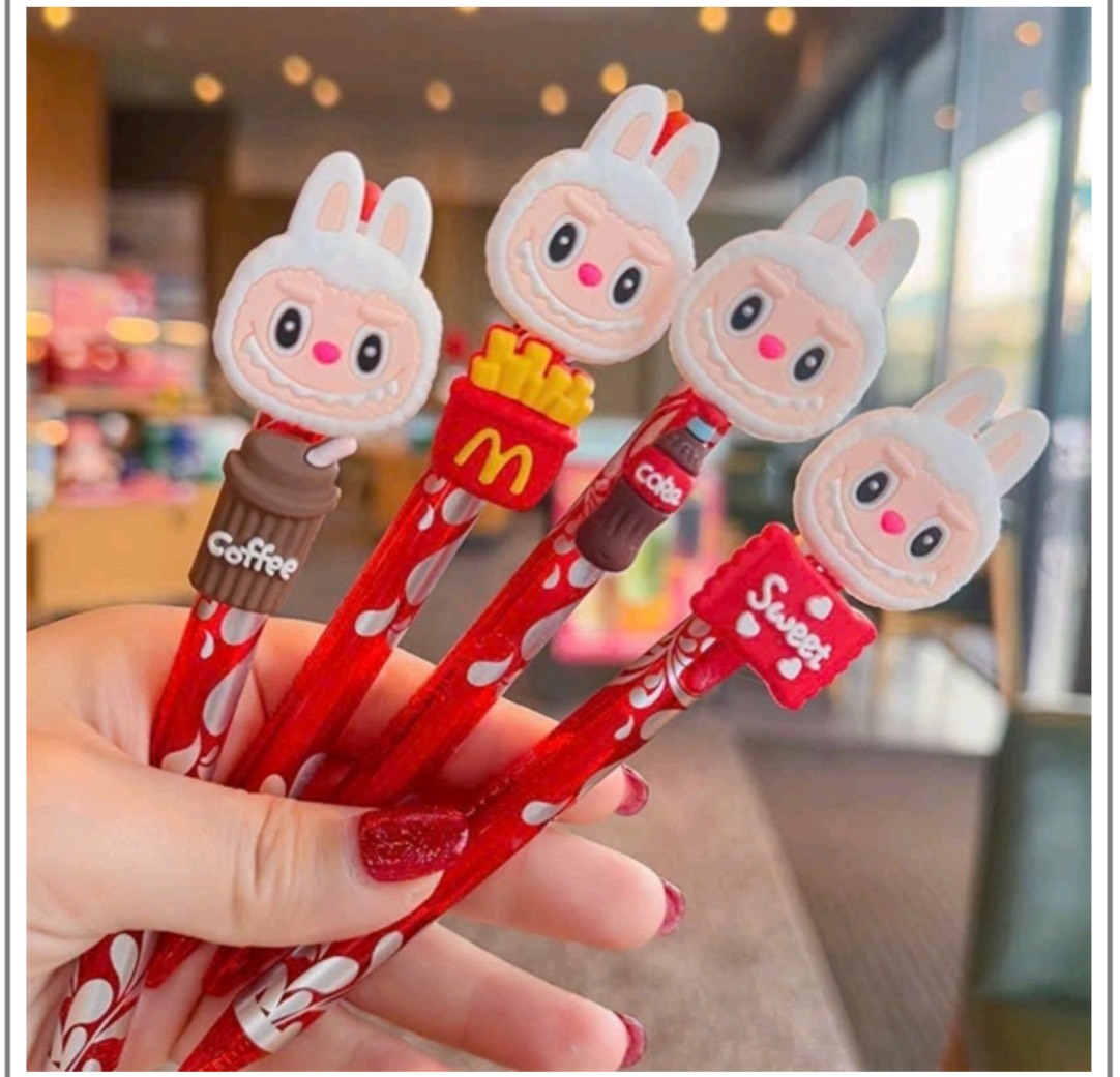 Bút Labubu Đồ Ăn