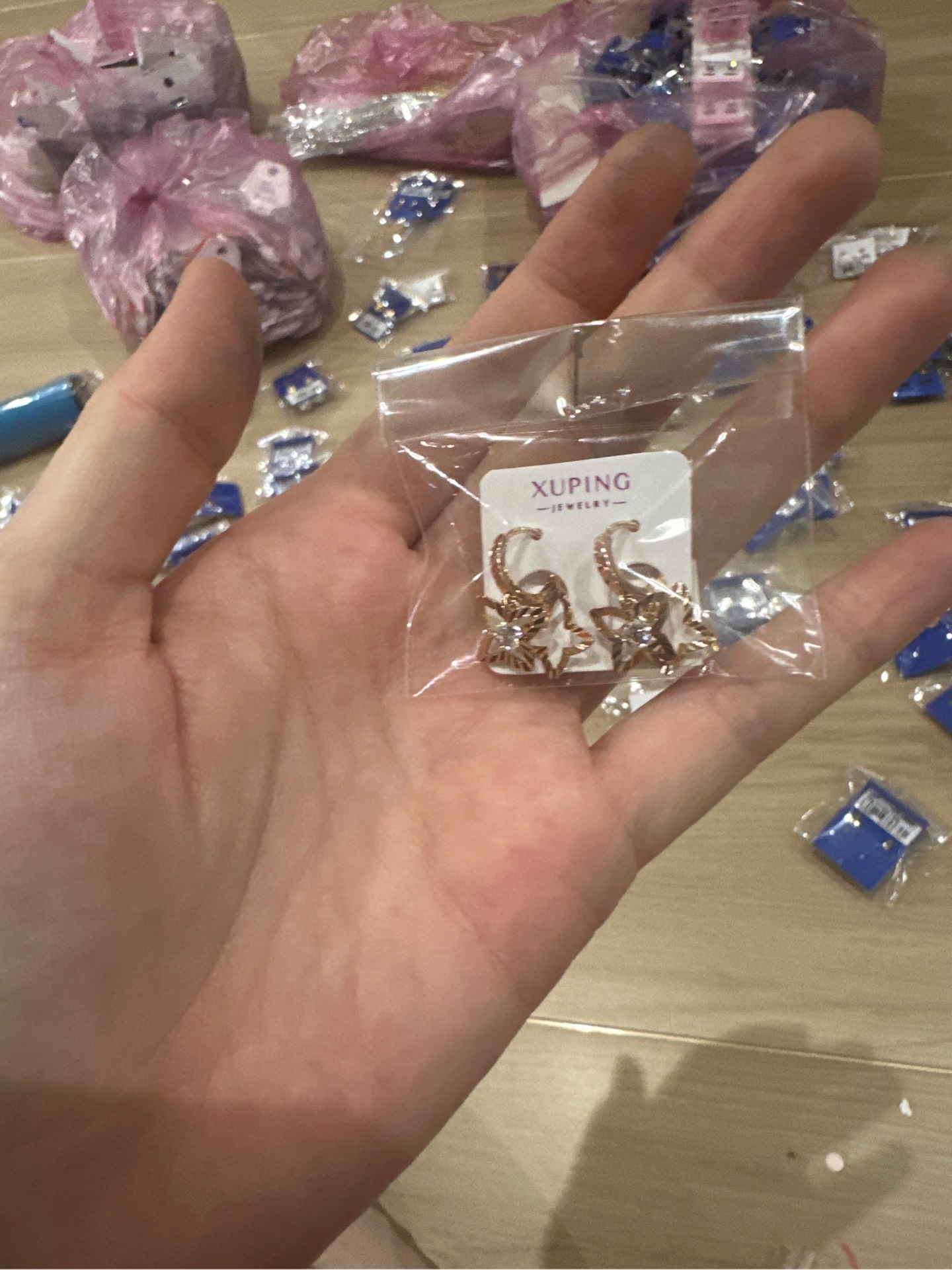 Bông Xi Platin Vàng