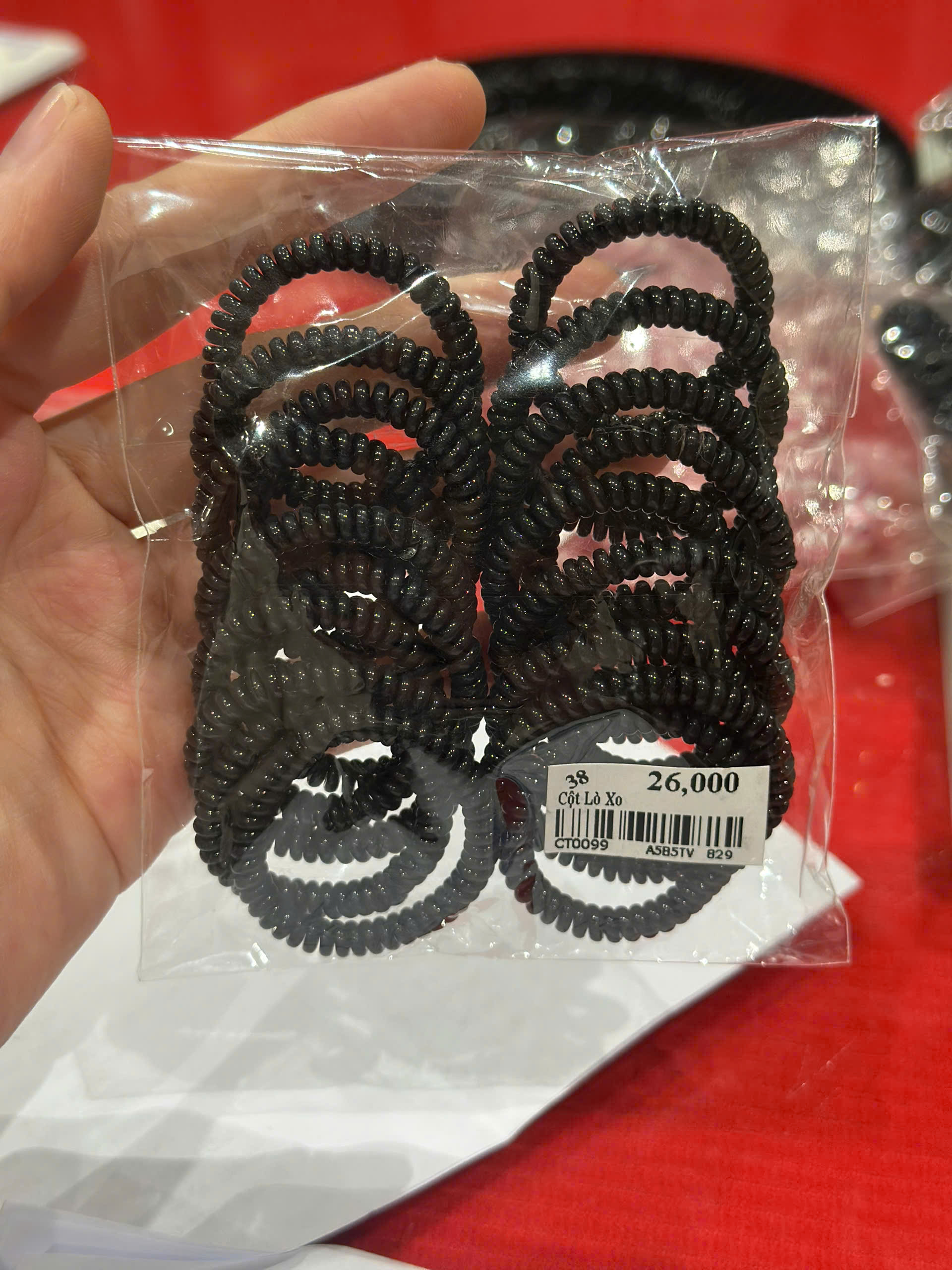 Cột Tóc Lò Xo Nhỏ (Set 20 Cái)