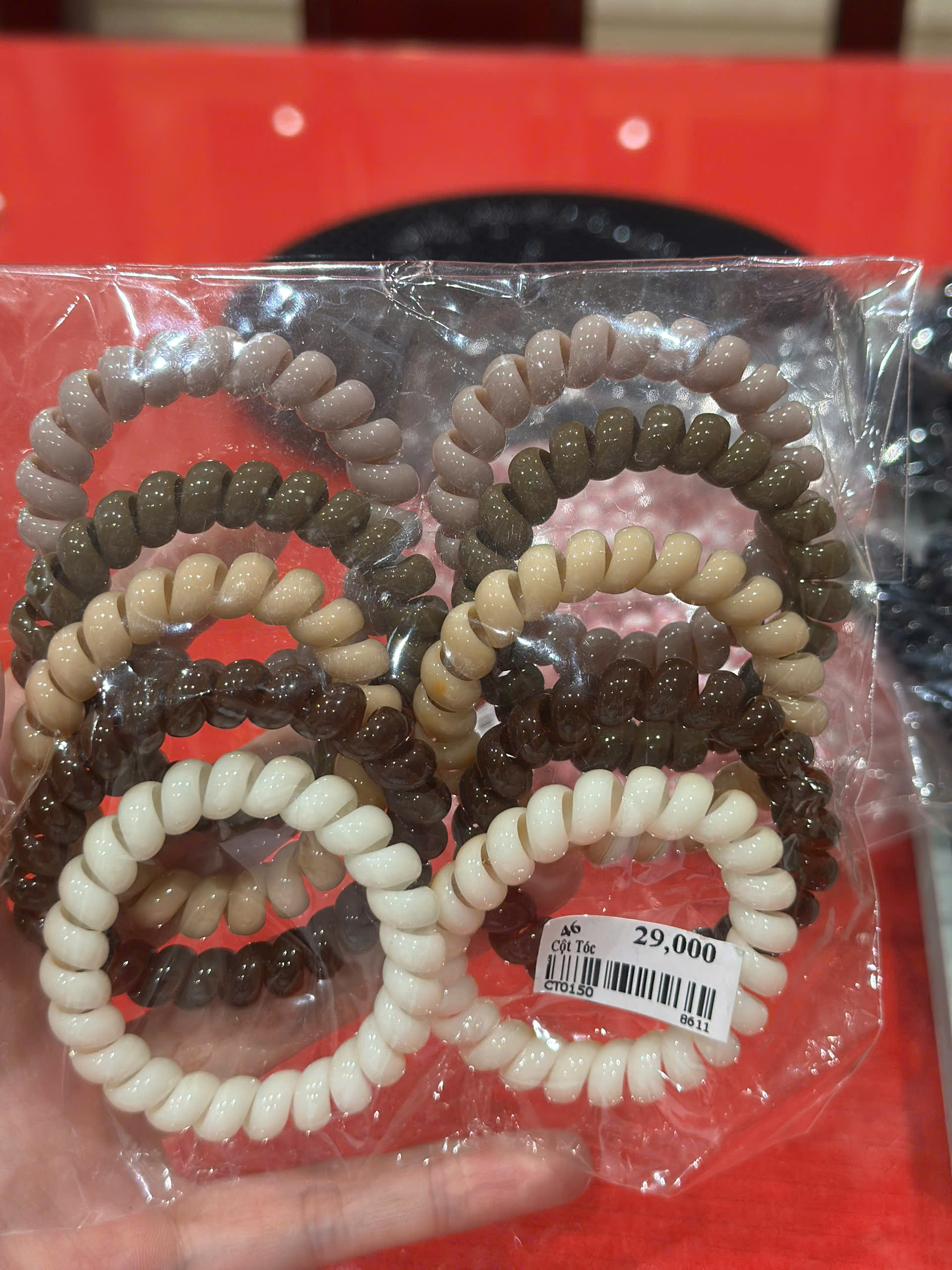 Cột Tóc Lò Xo (Set 10 Cái)