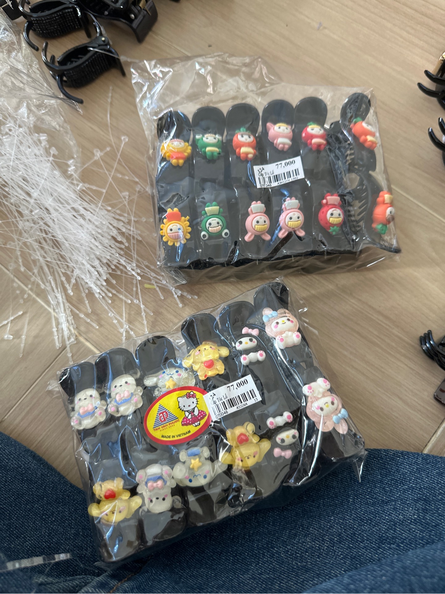 Kẹp 3 Răng Charm Xinh